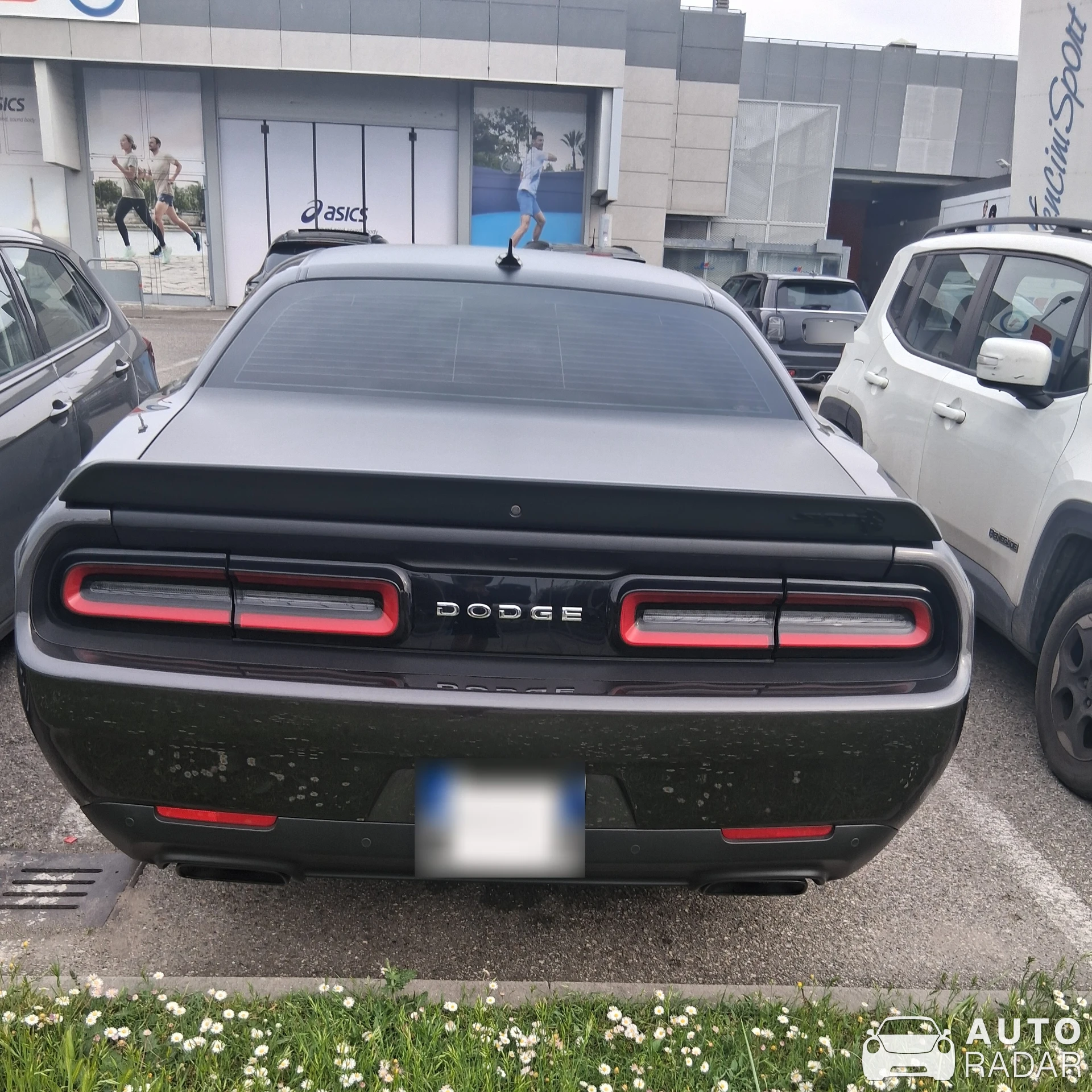 Dodge Challenger SRT Hellcat Redeye spotted in Calenzano