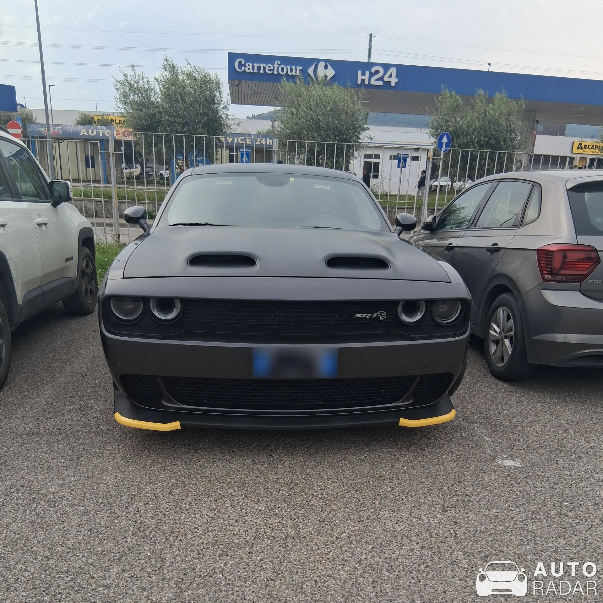 Dodge Challenger SRT Hellcat Redeye spotted in Calenzano, Italy