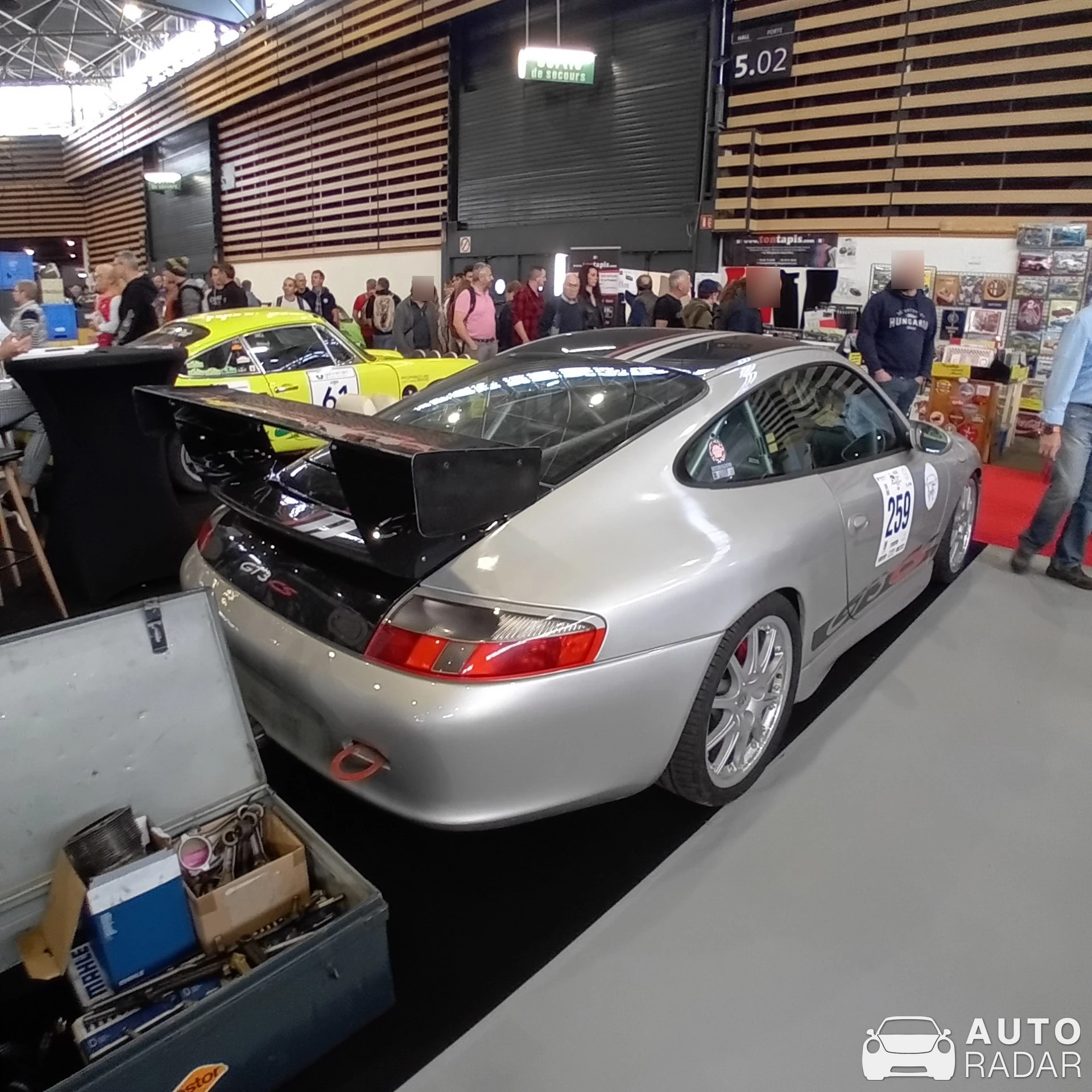 Porsche 996 GT3 spotted in Lyon, France