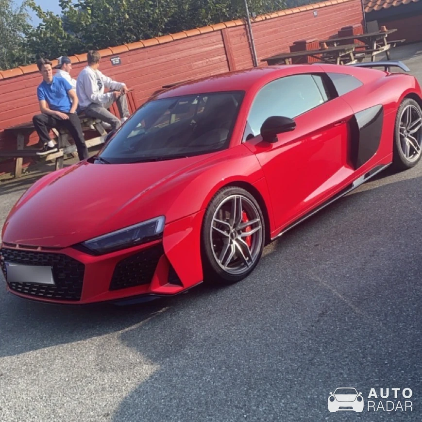 Audi R8 V10 spotted in Lindesnes, Norge