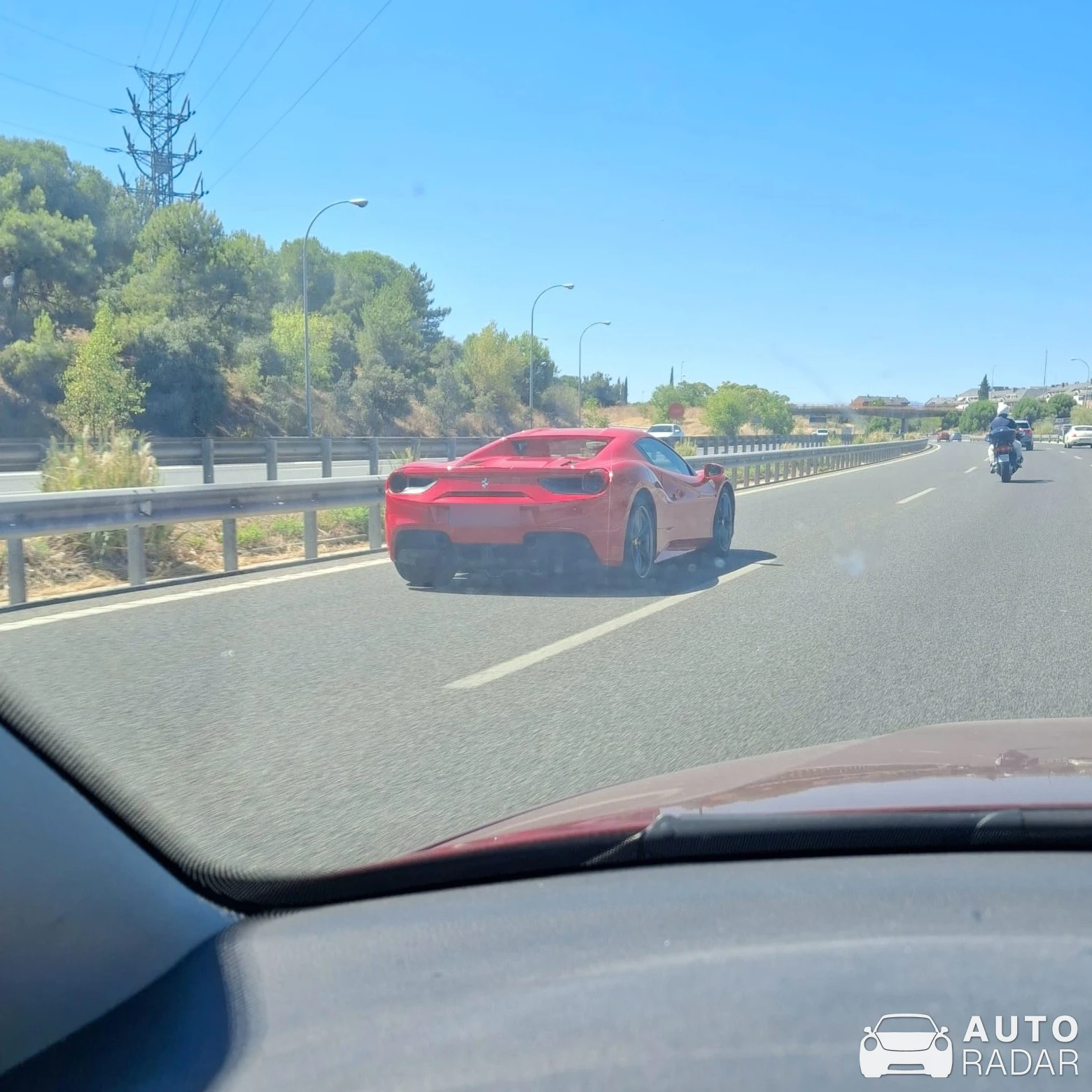 Ferrari 488 Spider spotted in Pozuelo de Alarcón, España