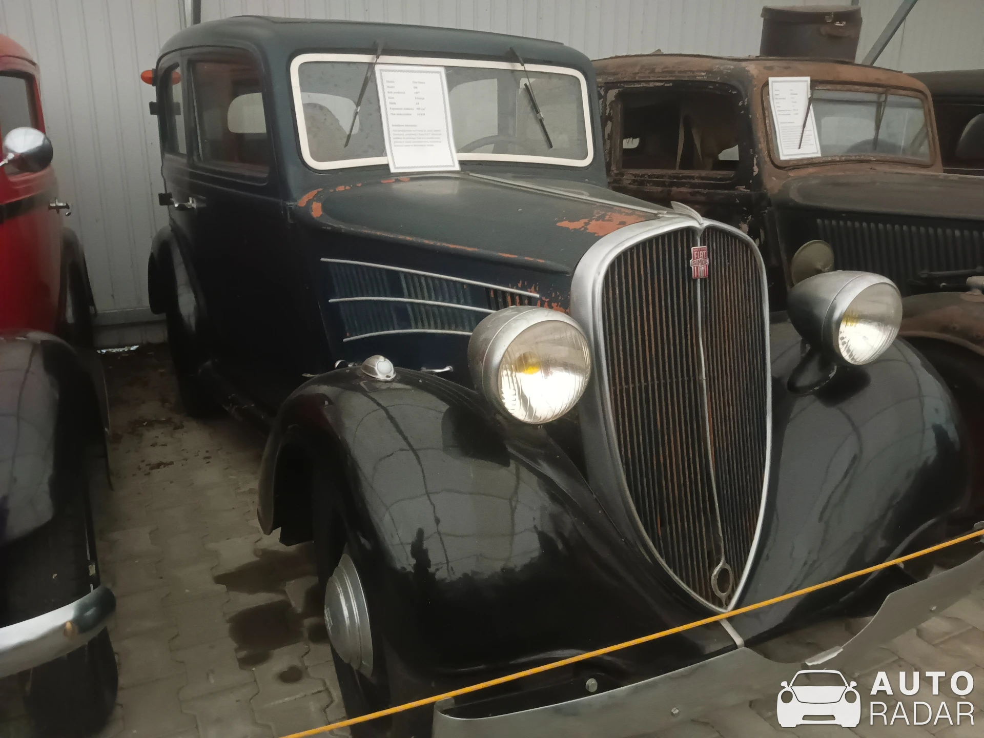 Fiat 508 Balilla spotted in Nieborów