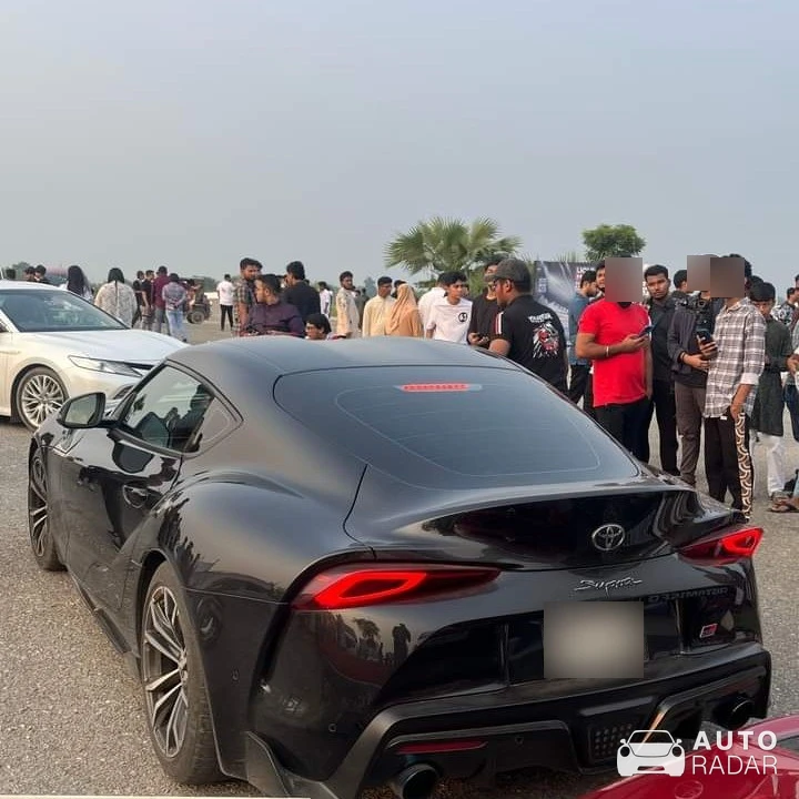 Toyota GR Supra A90 spotted in Dhaka, Bangladesh