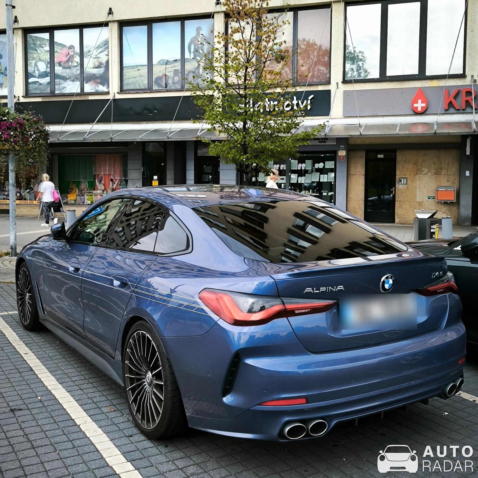 Alpina D4 S BiTurbo Gran Coupé 2022 spotted in Havířov