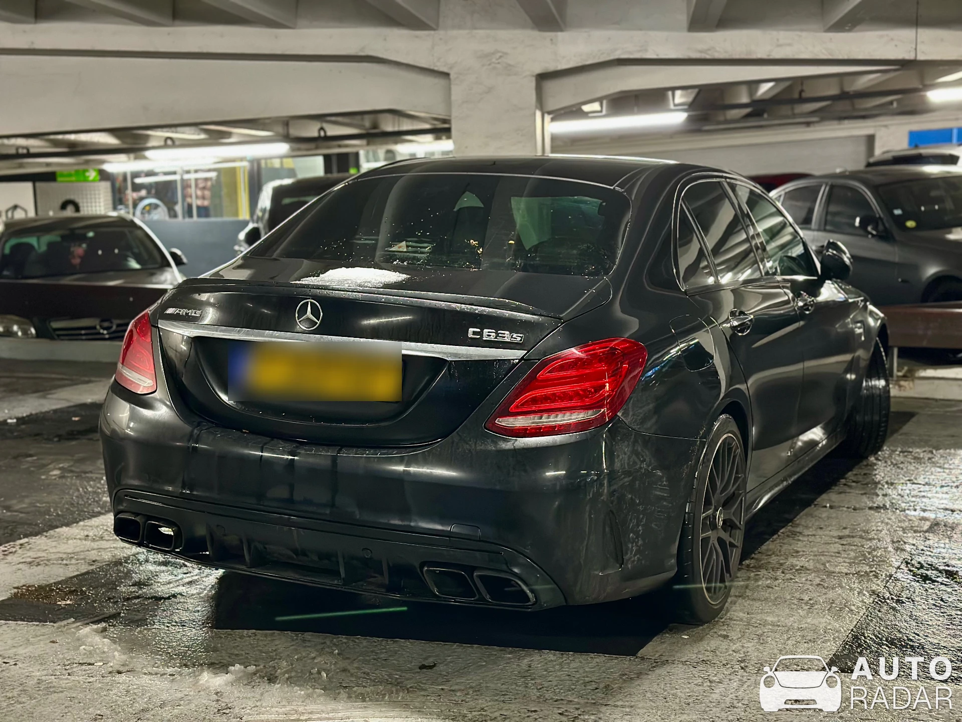 Mercedes-AMG C 63 S W205 spotted in Rotterdam, Netherlands