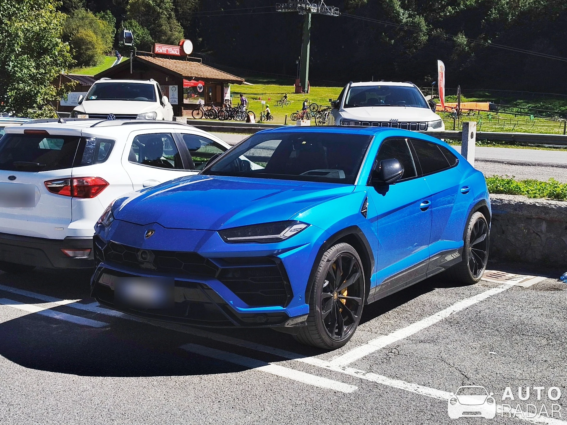 Lamborghini Urus spotted in Ponte di Legno