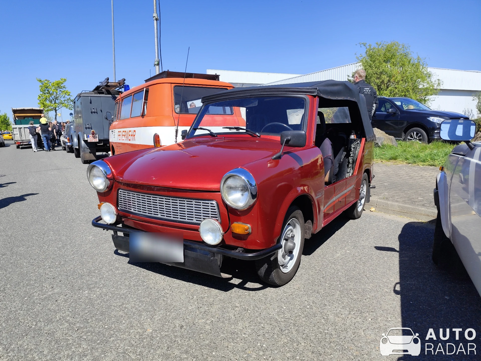 Trabant 601 Tramp spotted in Hartmannsdorf