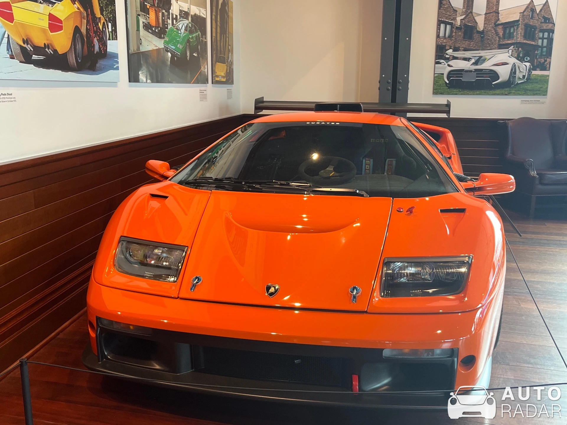 Lamborghini Diablo GTR spotted in Newport