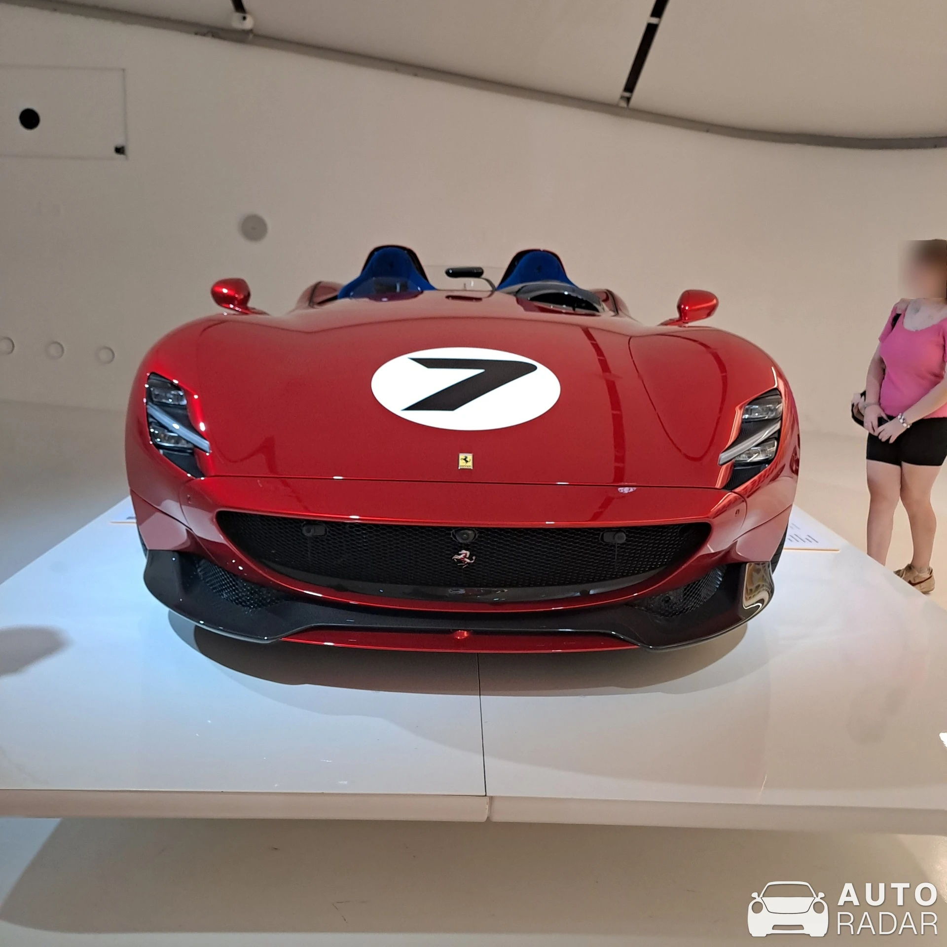 Ferrari Monza SP2 spotted in Maranello, Italy