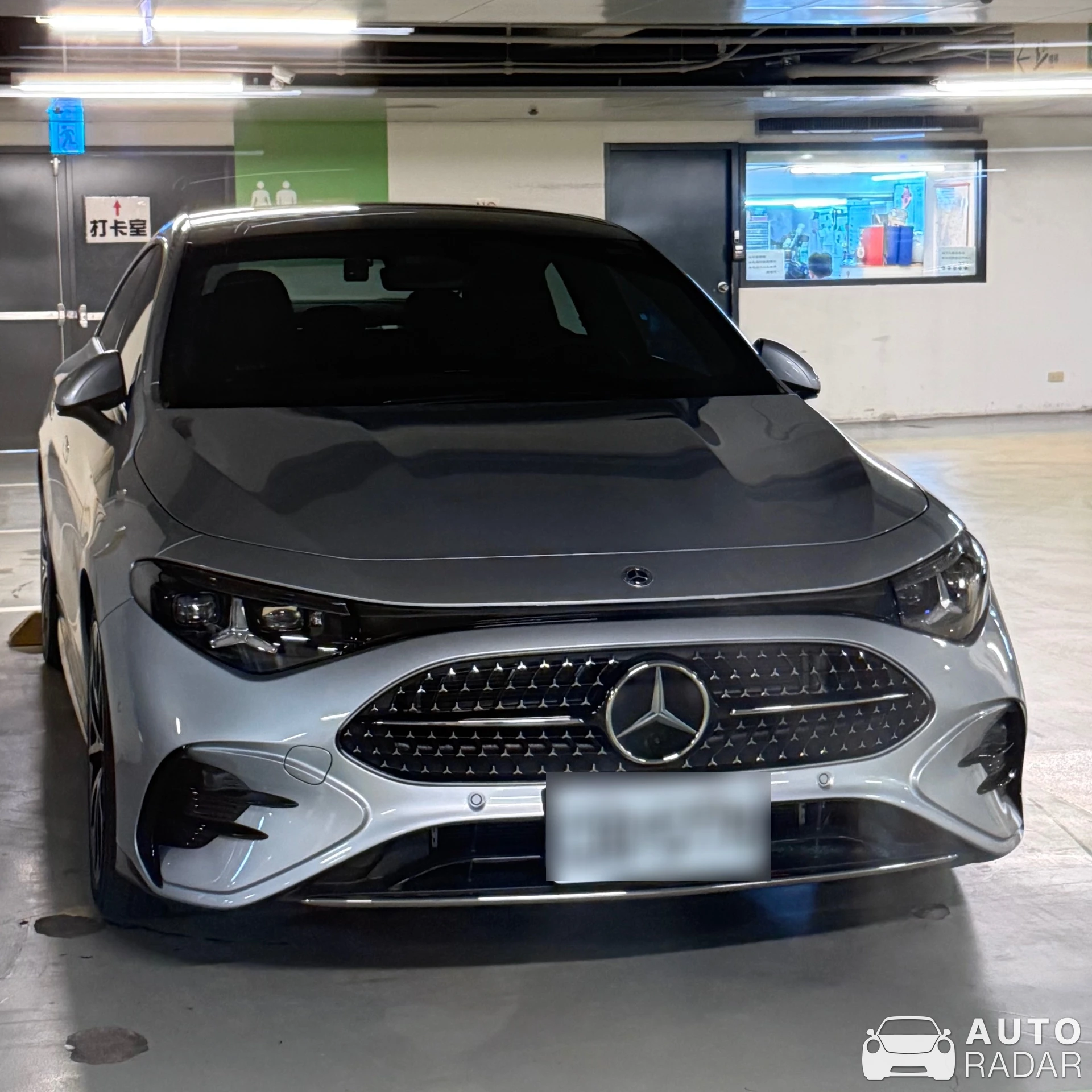 Mercedes-Benz CLA EV 2025 spotted in 臺北市