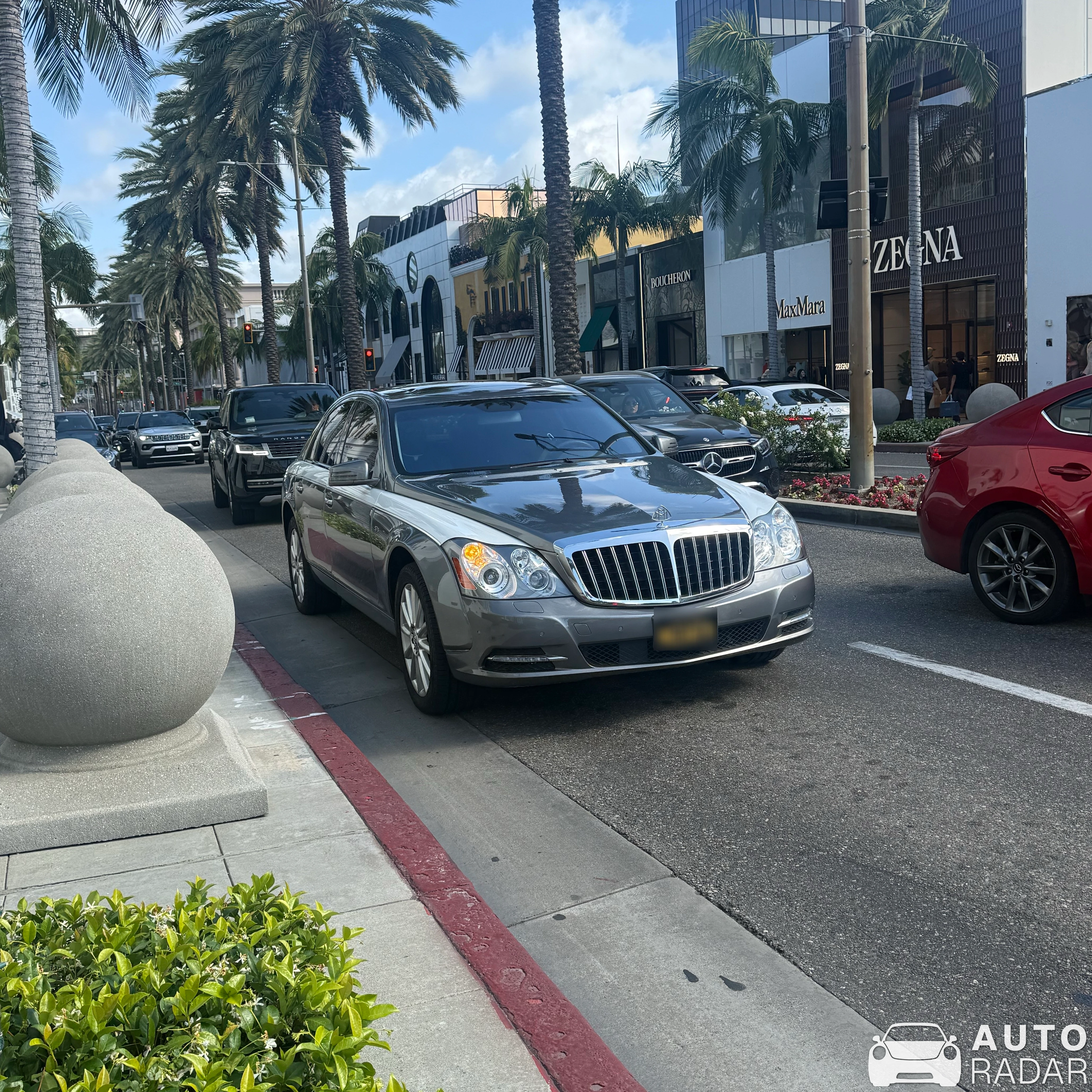 Maybach 57 S spotted in Beverly Hills