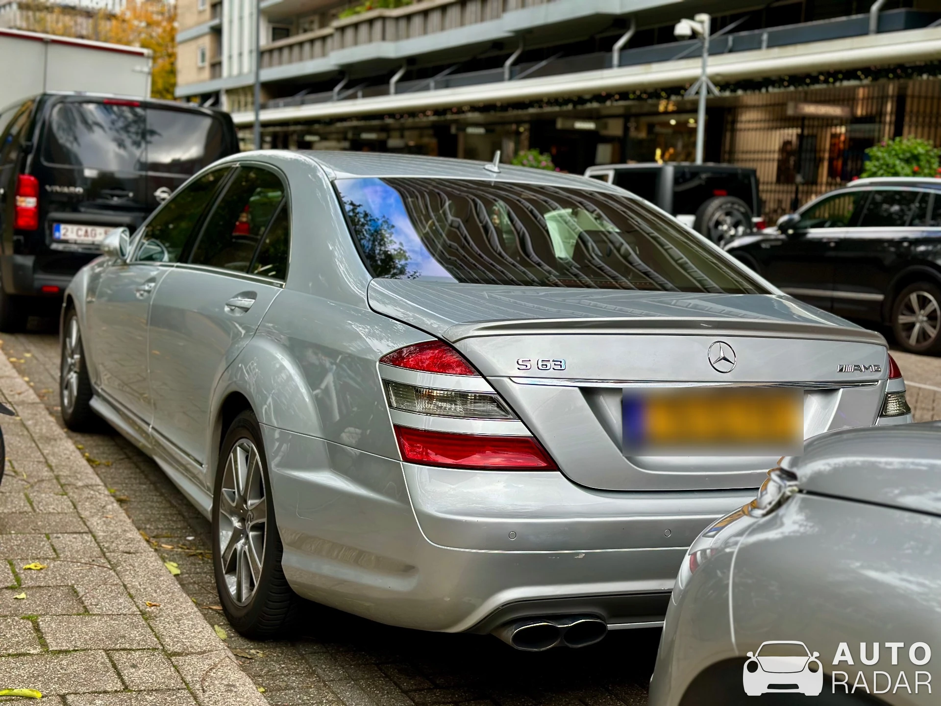 Mercedes-Benz S 63 AMG W221 2010 spotted in Rotterdam