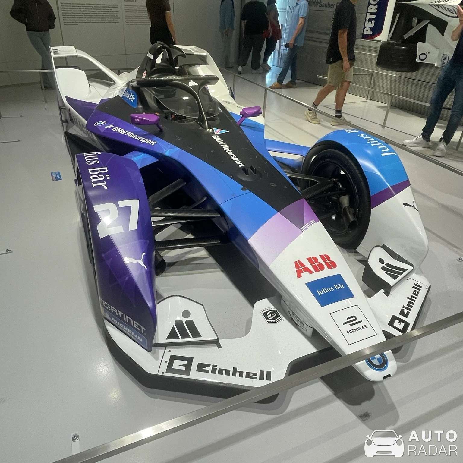 BMW iFE.21 Formula E Gen2 spotted in München