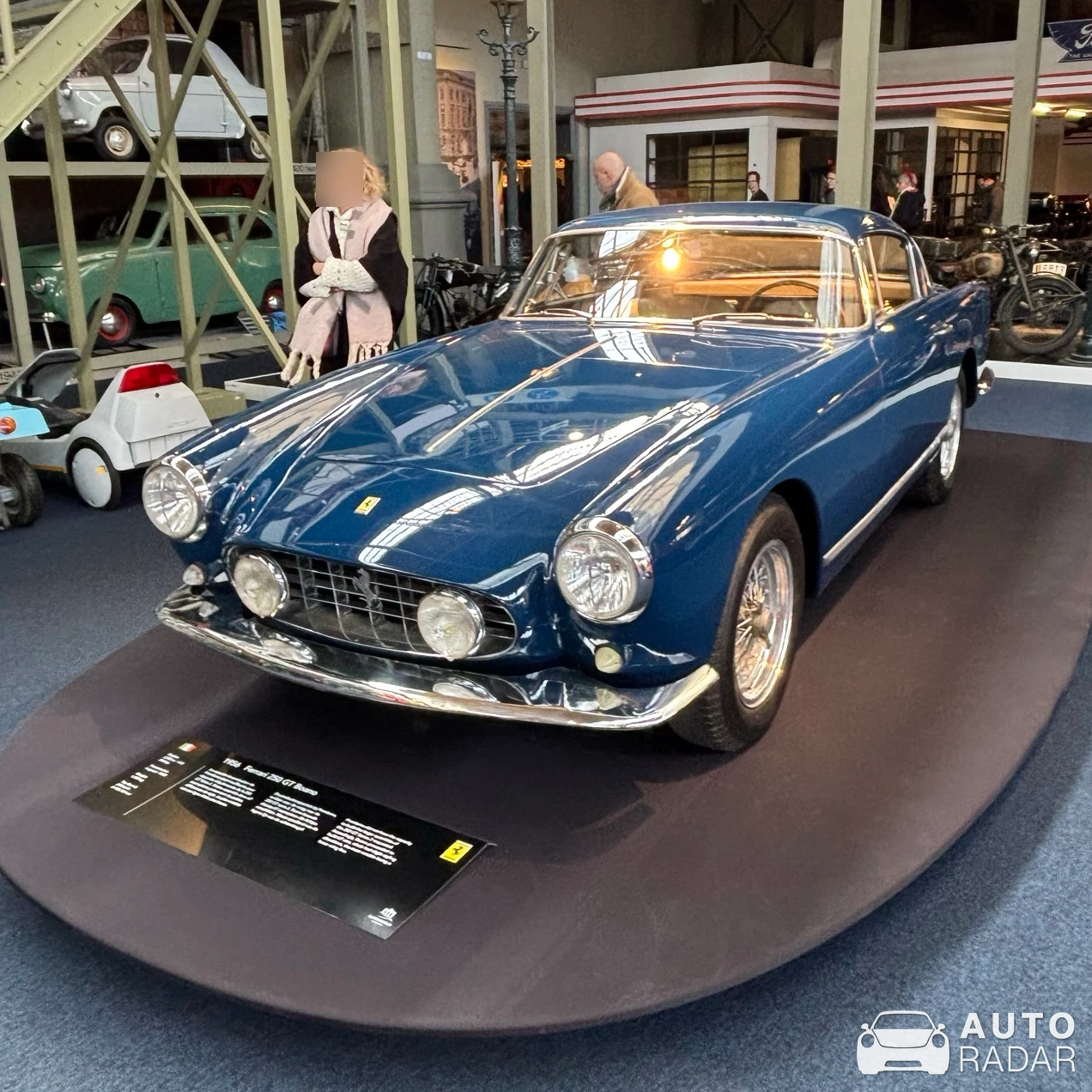 Ferrari 250 GT Boano spotted in Brussel