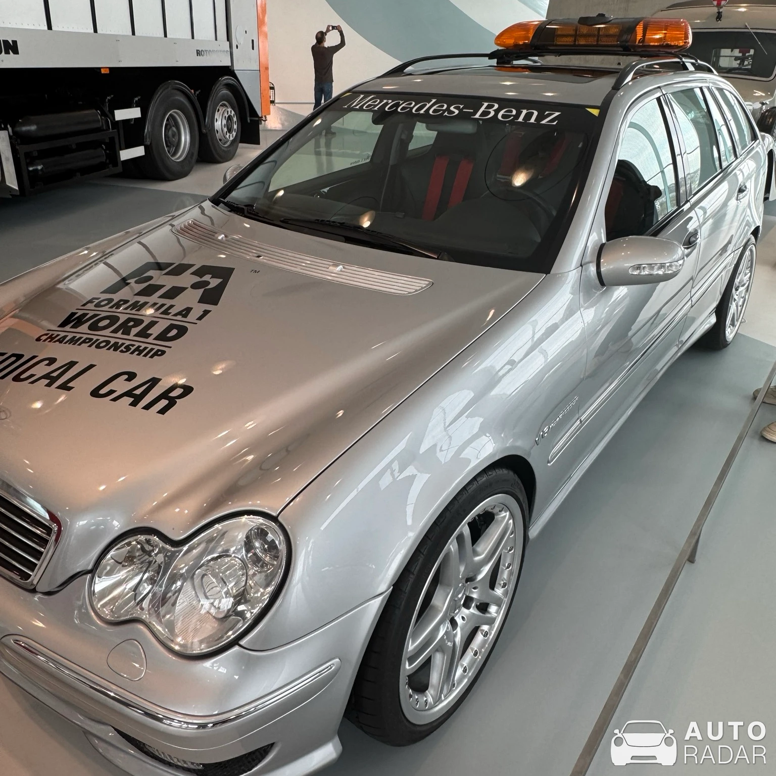 Mercedes-Benz C 32 AMG F1 Medical Car spotted in Stuttgart