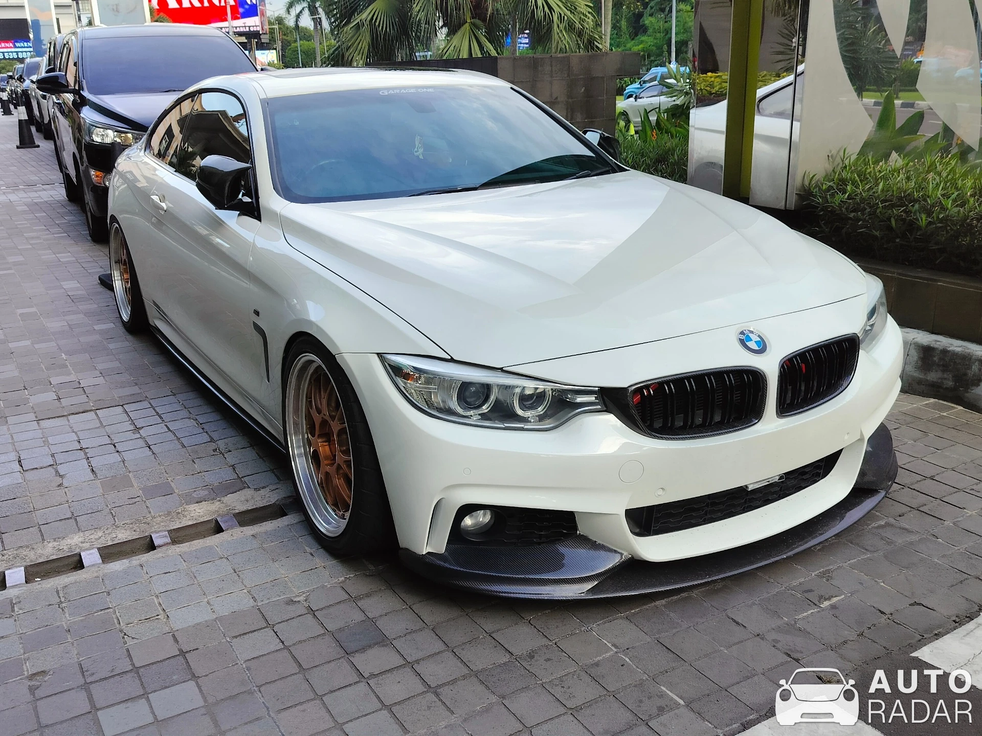 BMW 4 Series F32 Coupé spotted in Kota Jakarta Pusat, Indonesia