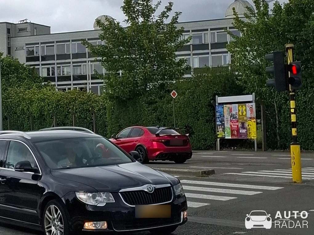 Alfa Romeo Giulia GTAm spotted in Gent