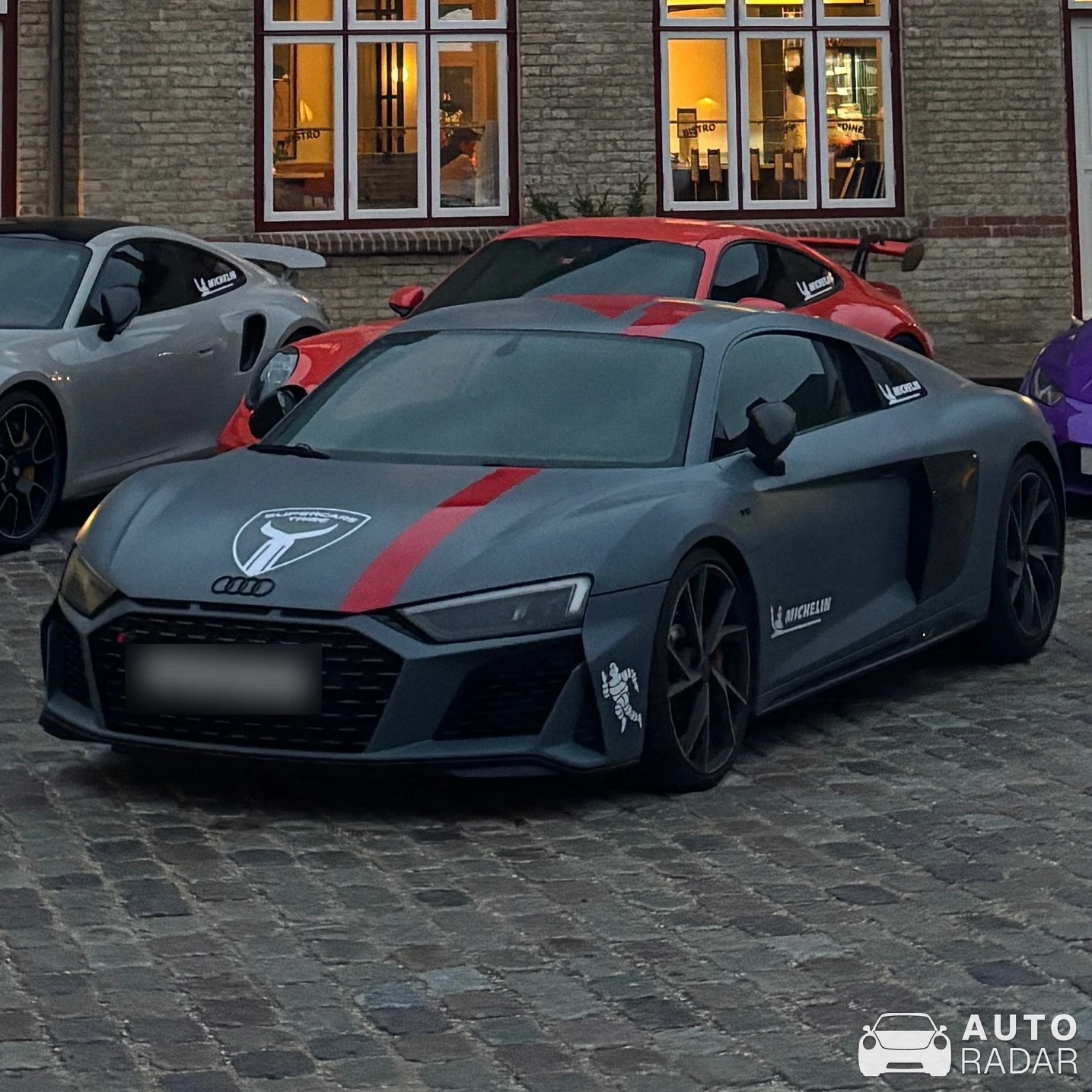 Audi R8 V10 spotted in Kongens Lyngby, Danmark