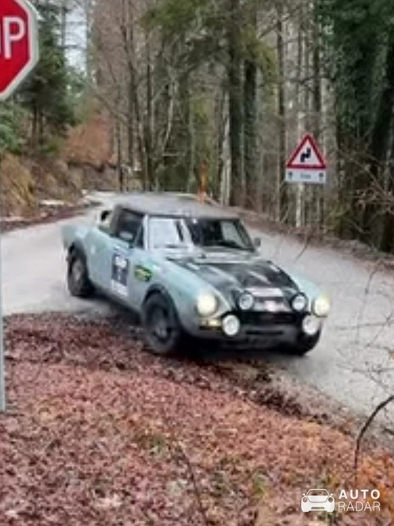 Abarth 124 Rally Stradale spotted in Šenčur