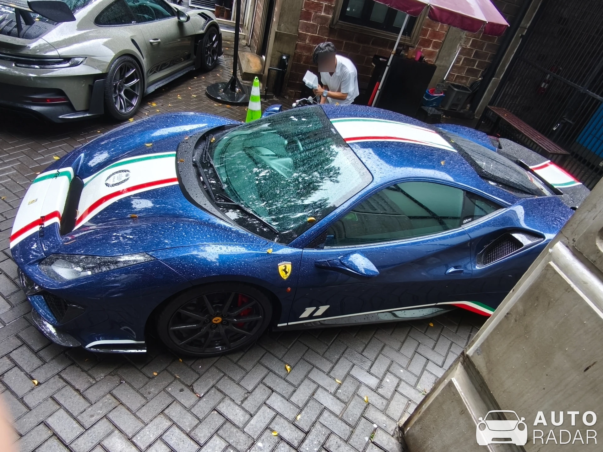 Ferrari 488 Pista Piloti spotted in Jakarta, Indonesia