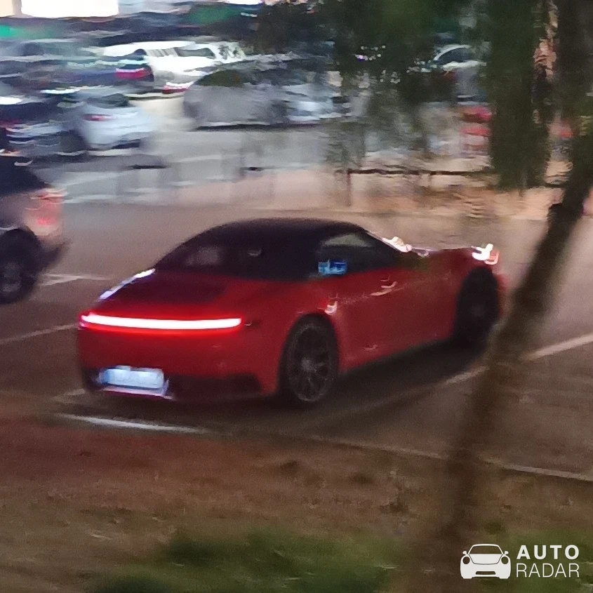 Porsche 992 Carrera Cabriolet MkI spotted in Jaén, Spain