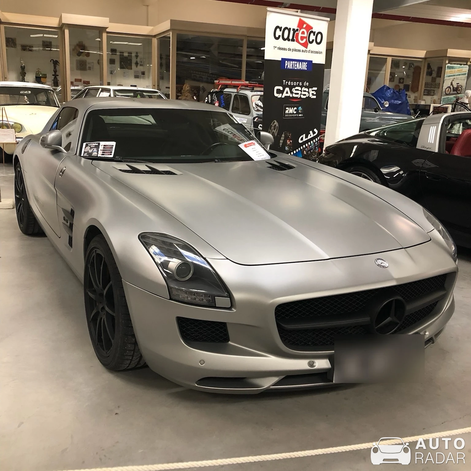 Mercedes-Benz SLS AMG spotted in Romorantin-Lanthenay