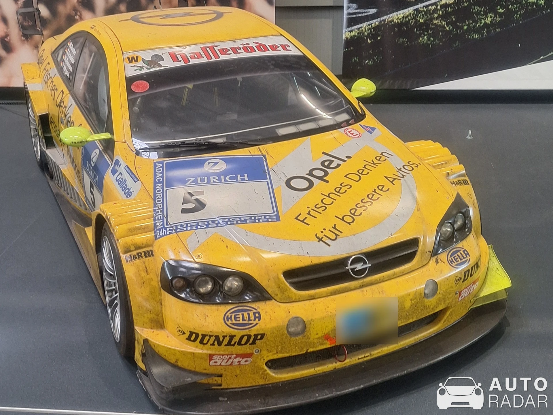 Opel Astra DTM spotted in Sinsheim