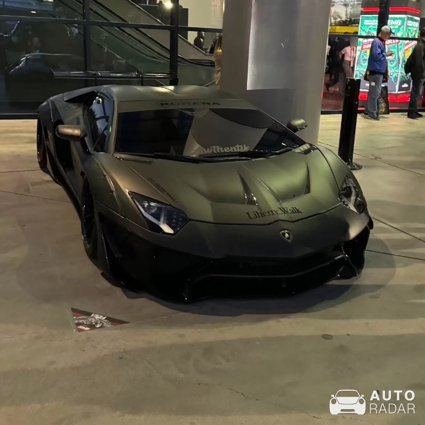 Lamborghini Aventador LP700-4 Roadster Liberty Walk LB Performance Wide Body spotted in Las Vegas, United States