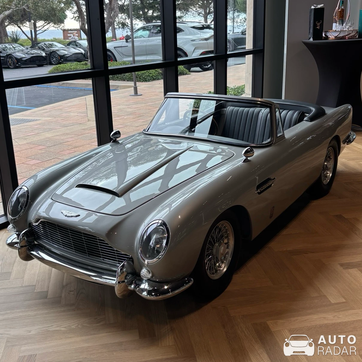 Aston Martin DB5 spotted in Newport Beach, United States