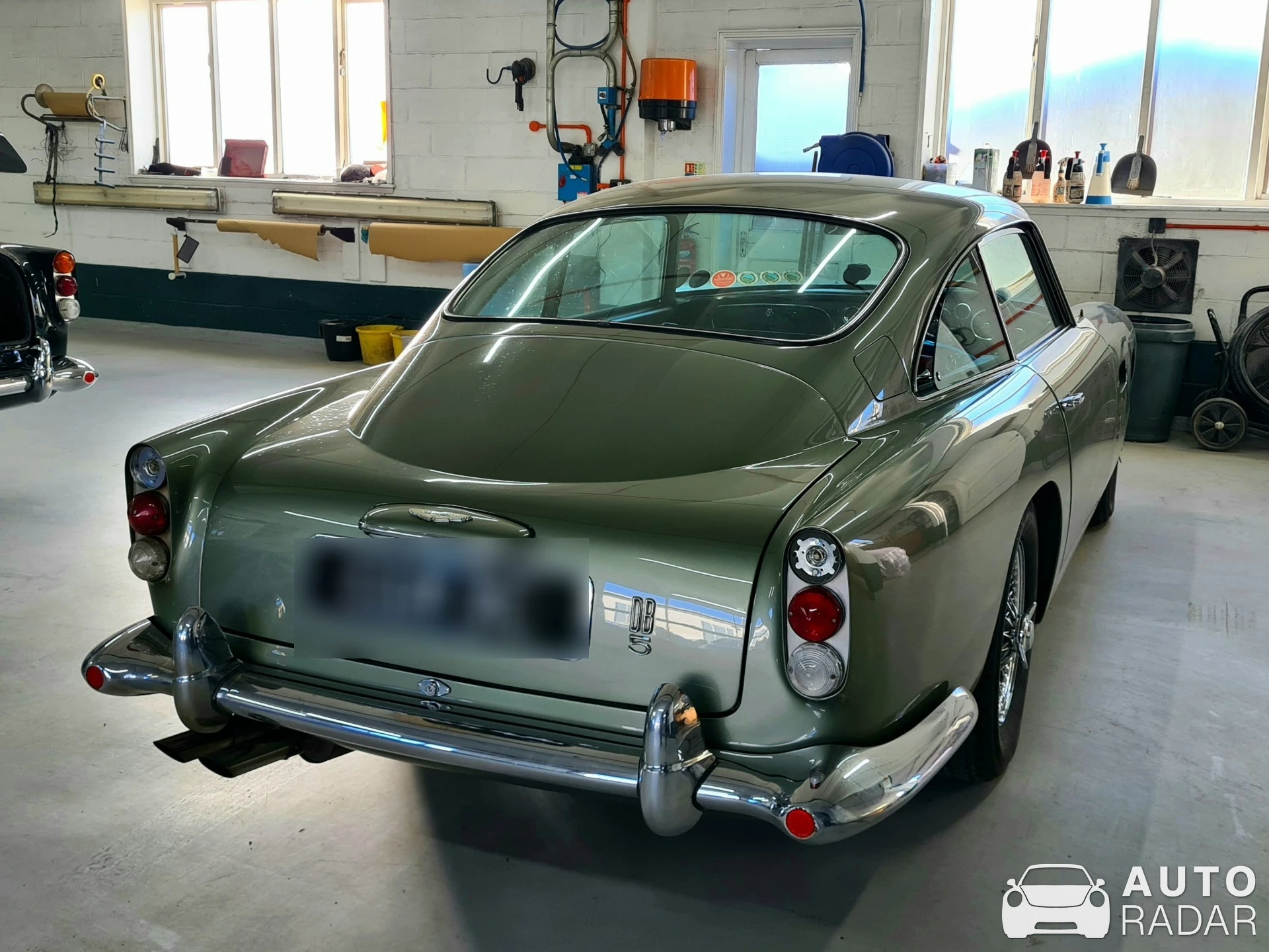 Aston Martin DB5 spotted in Hertfordshire, United Kingdom