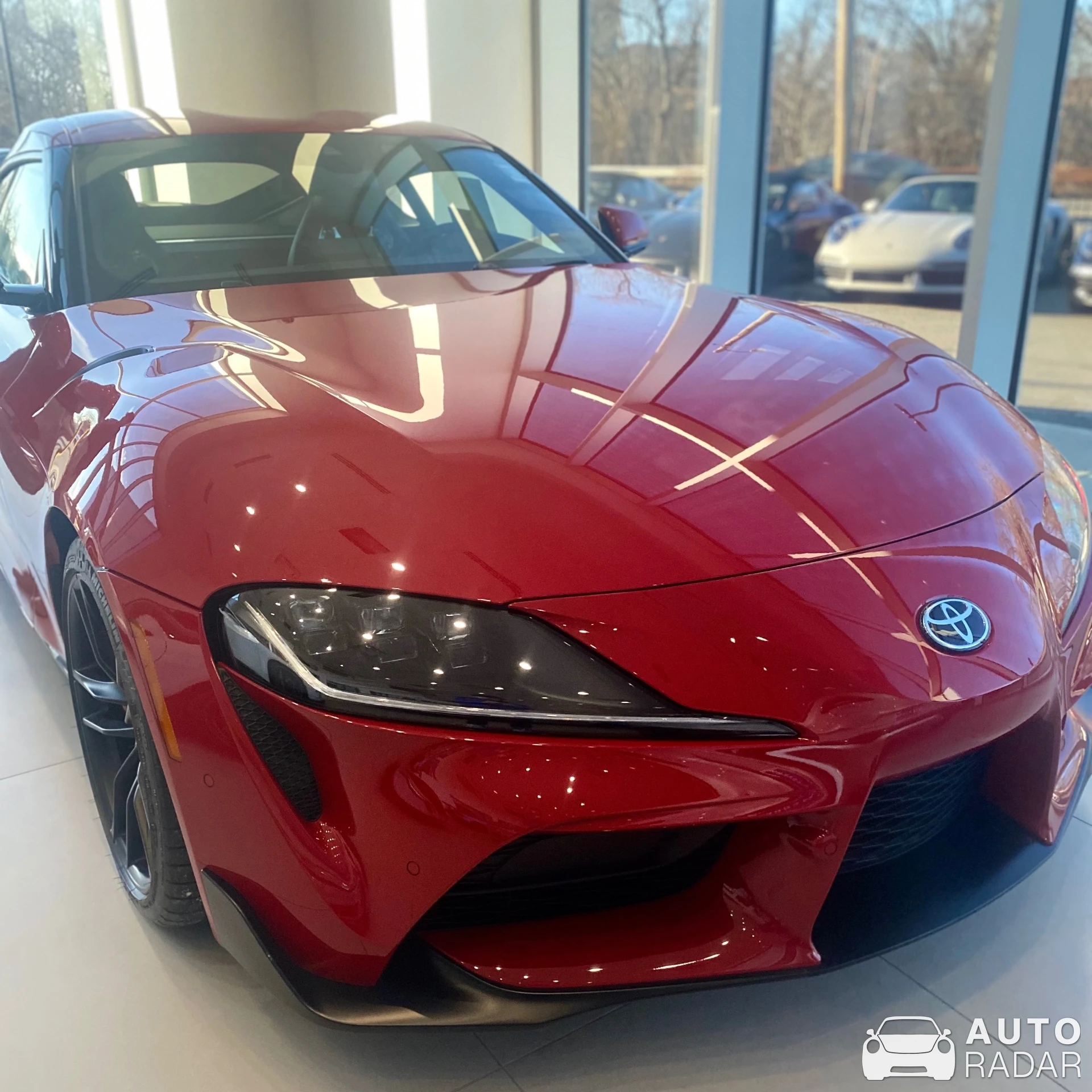 Toyota GR Supra A90 spotted in Norwood, United States