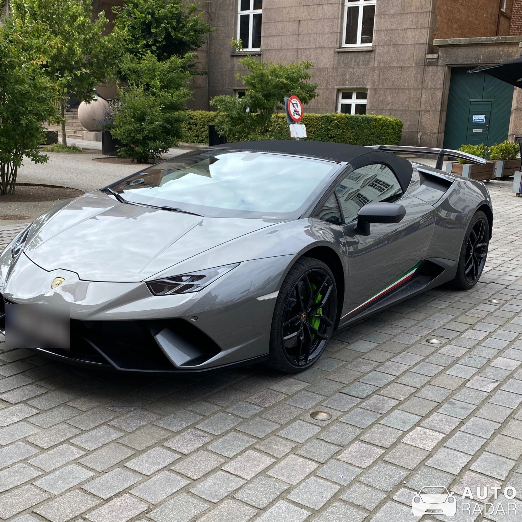 Lamborghini Huracán LP640-4 Performante Spyder spotted in Viborg, Danmark