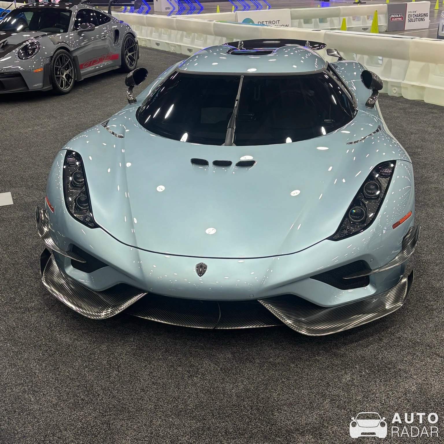 Koenigsegg Regera spotted in Detroit, United States