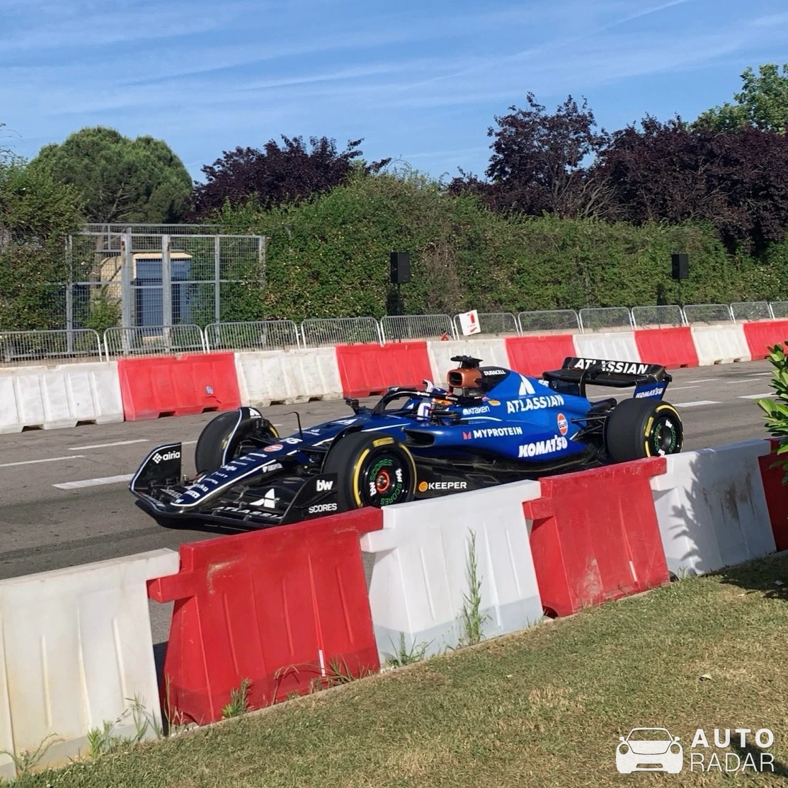 Williams FW46 spotted in Madrid