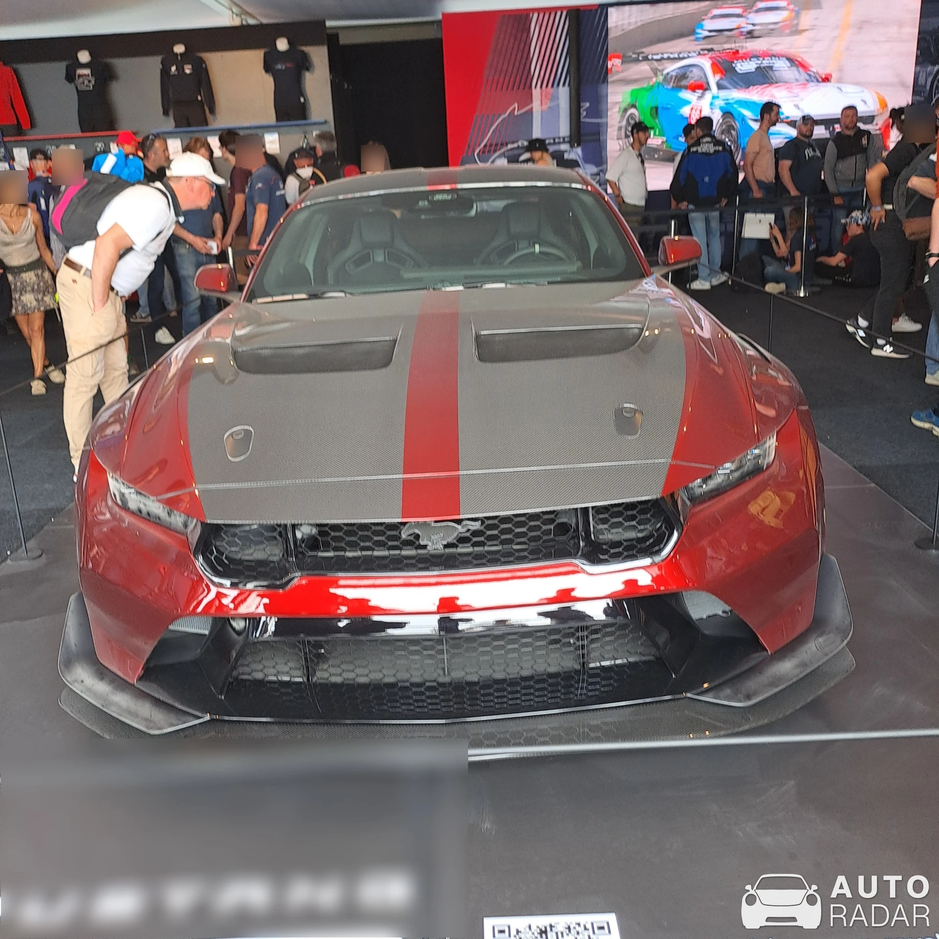 Ford Mustang GT spotted in Le Mans, France