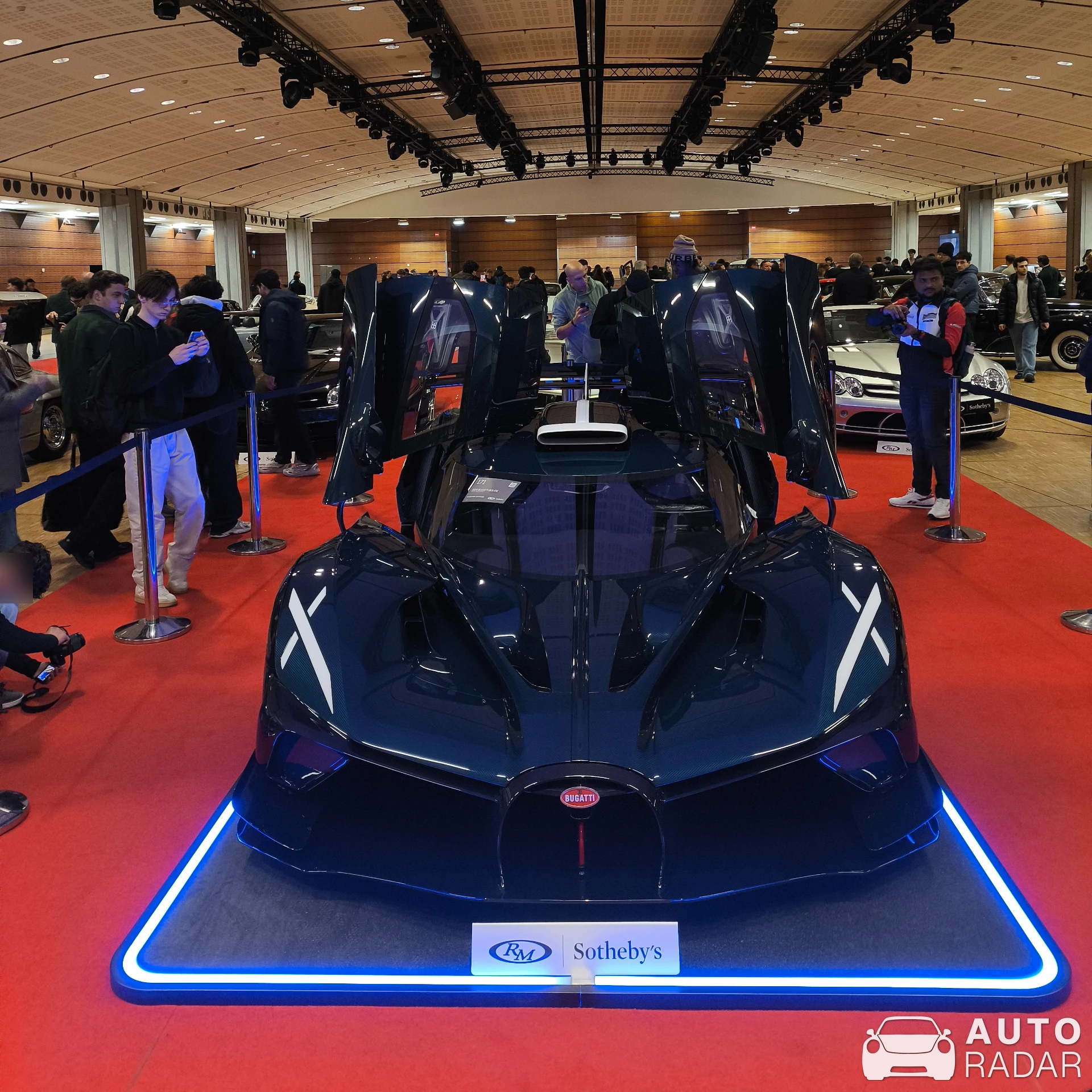 Bugatti Bolide spotted in Paris, France