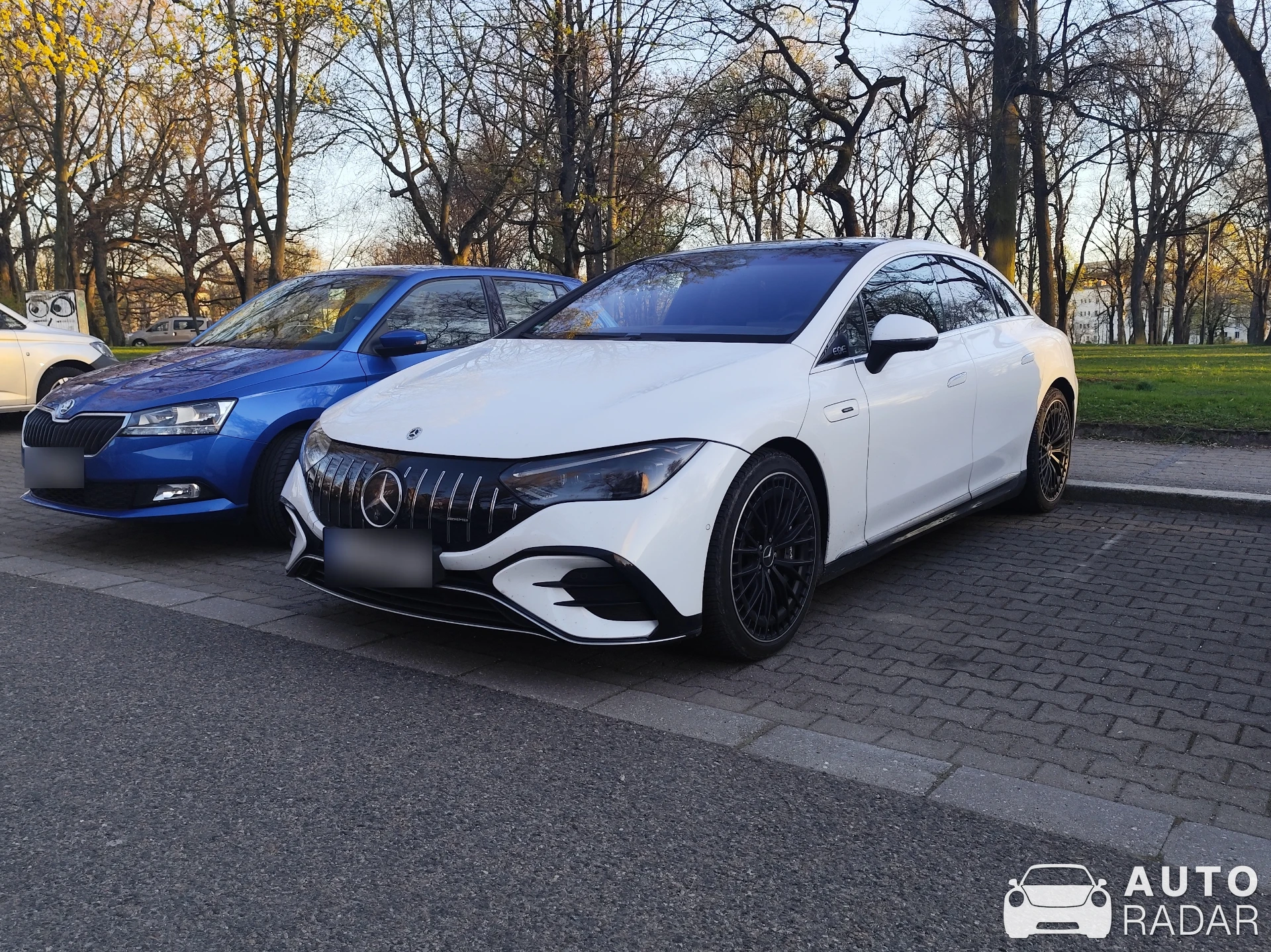 Mercedes-AMG EQE 53 spotted in Chemnitz