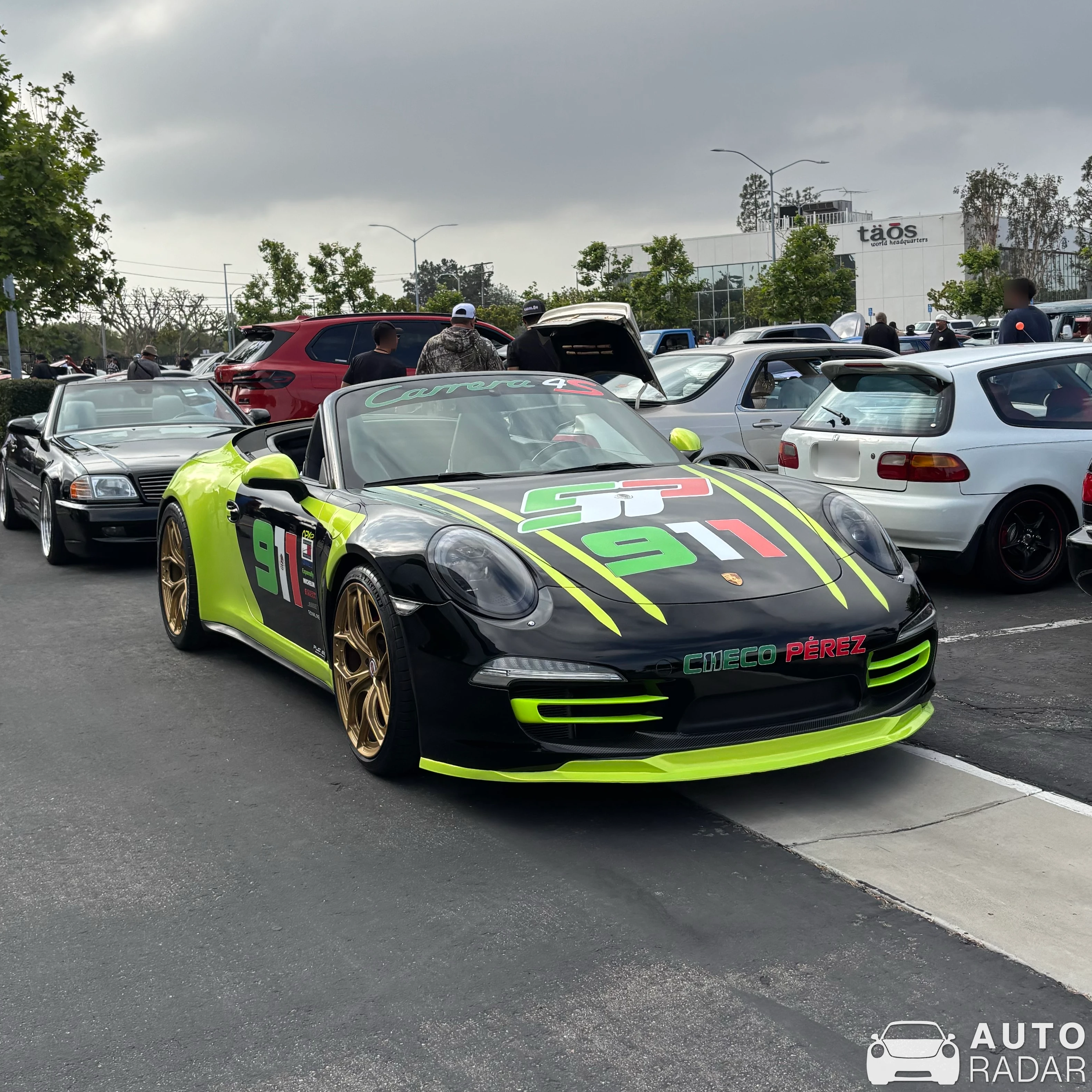 Porsche 991 Carrera 4S Cabriolet MkI spotted in Gardena