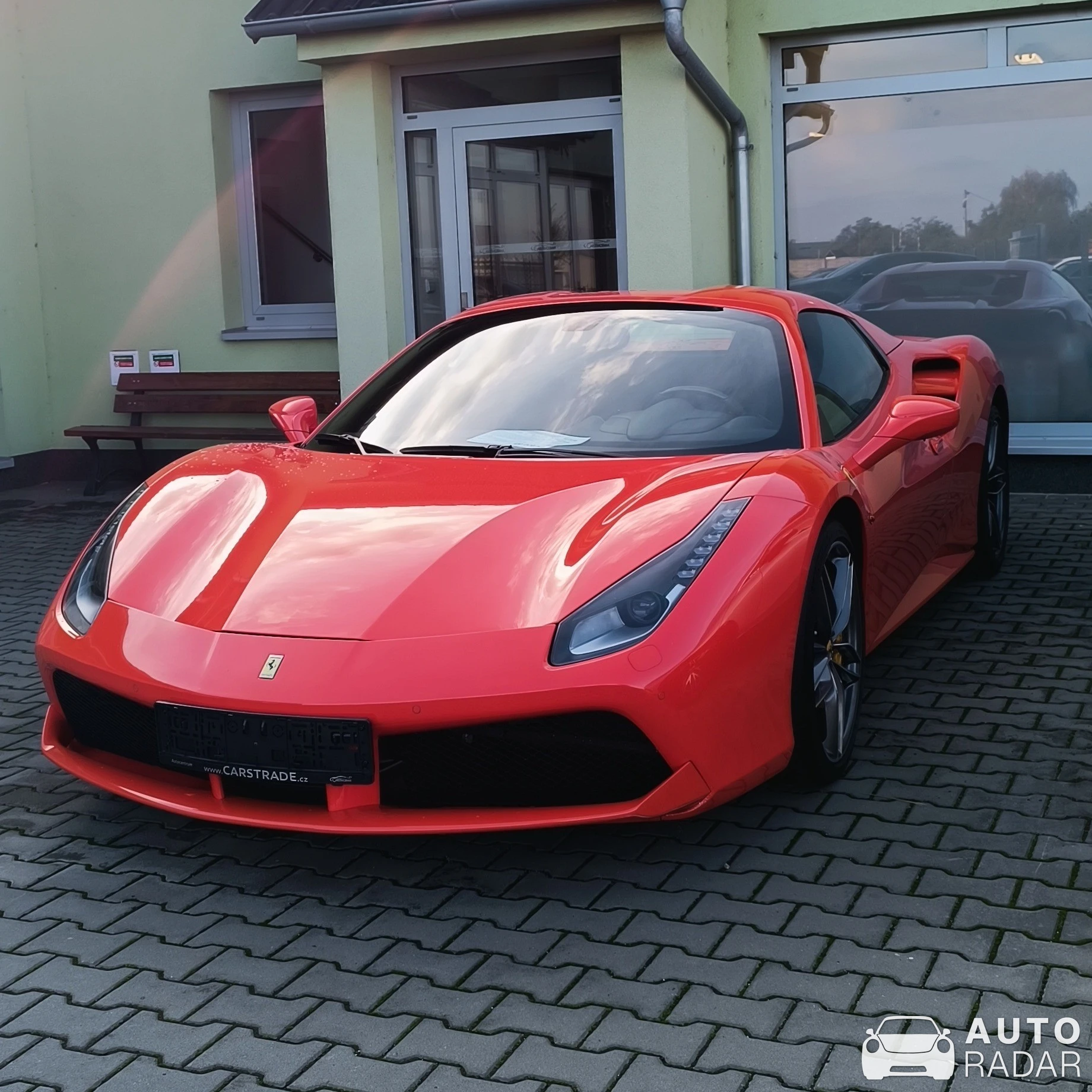 Ferrari 488 Spider spotted in Dyje, Czechia