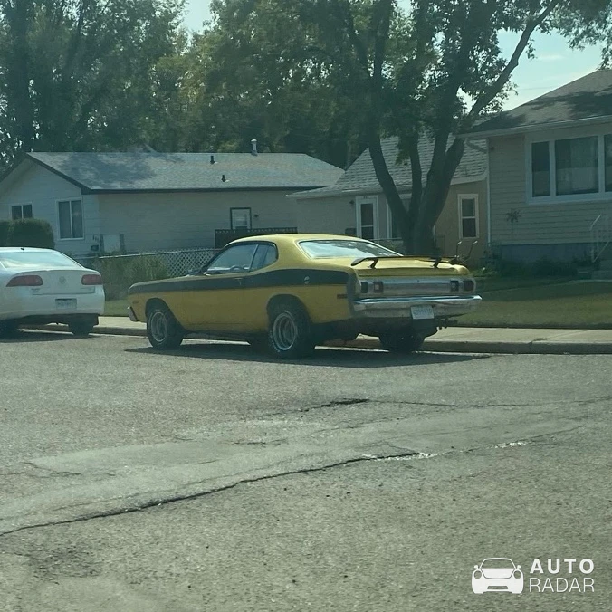Plymouth Duster 1970 spotted in Moose Jaw