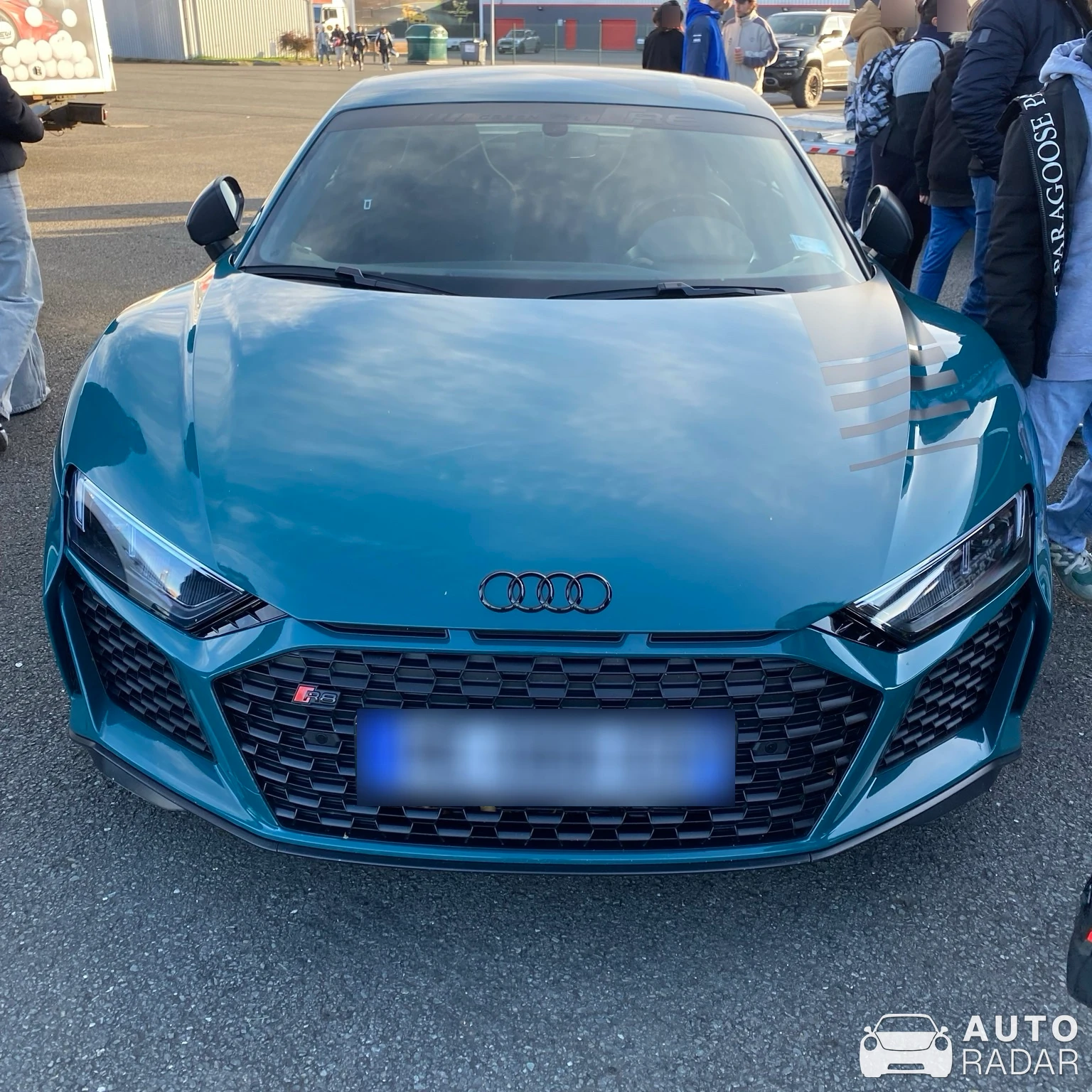 Audi R8 V10 2020 RWD spotted in Le Vigeant, France