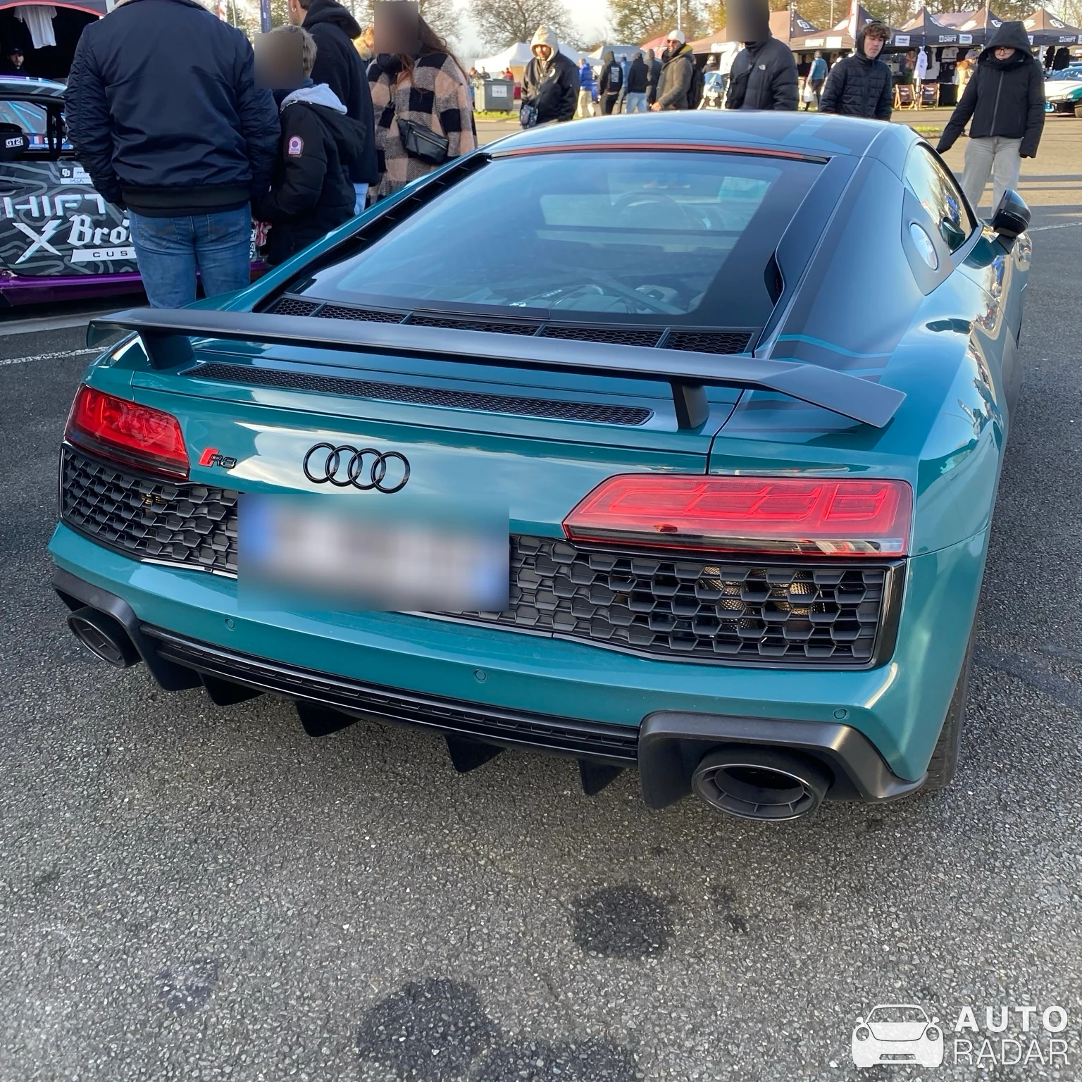 Audi R8 V10 2020 RWD spotted in Le Vigeant