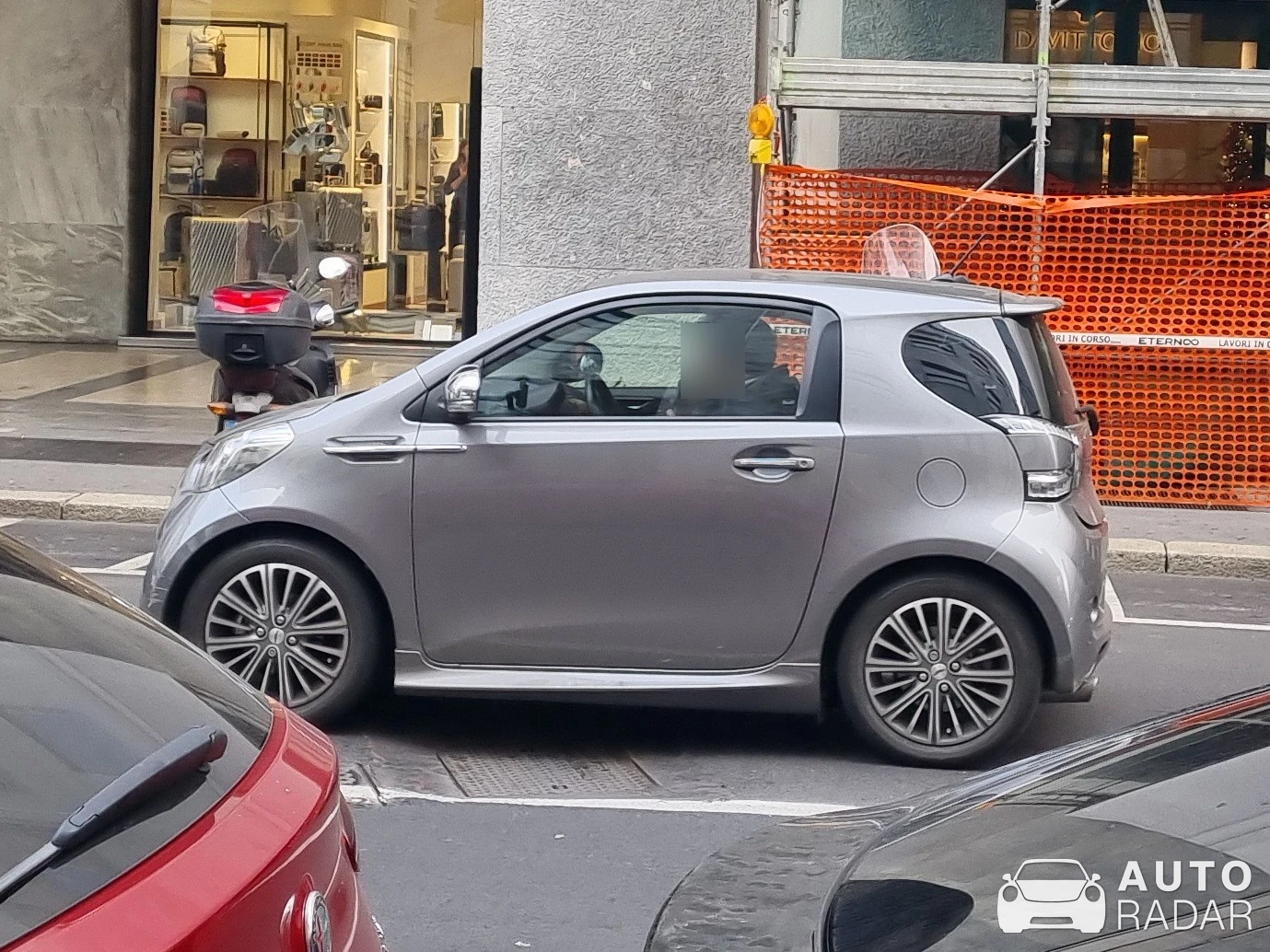 Aston Martin Cygnet spotted in Milano, Italia