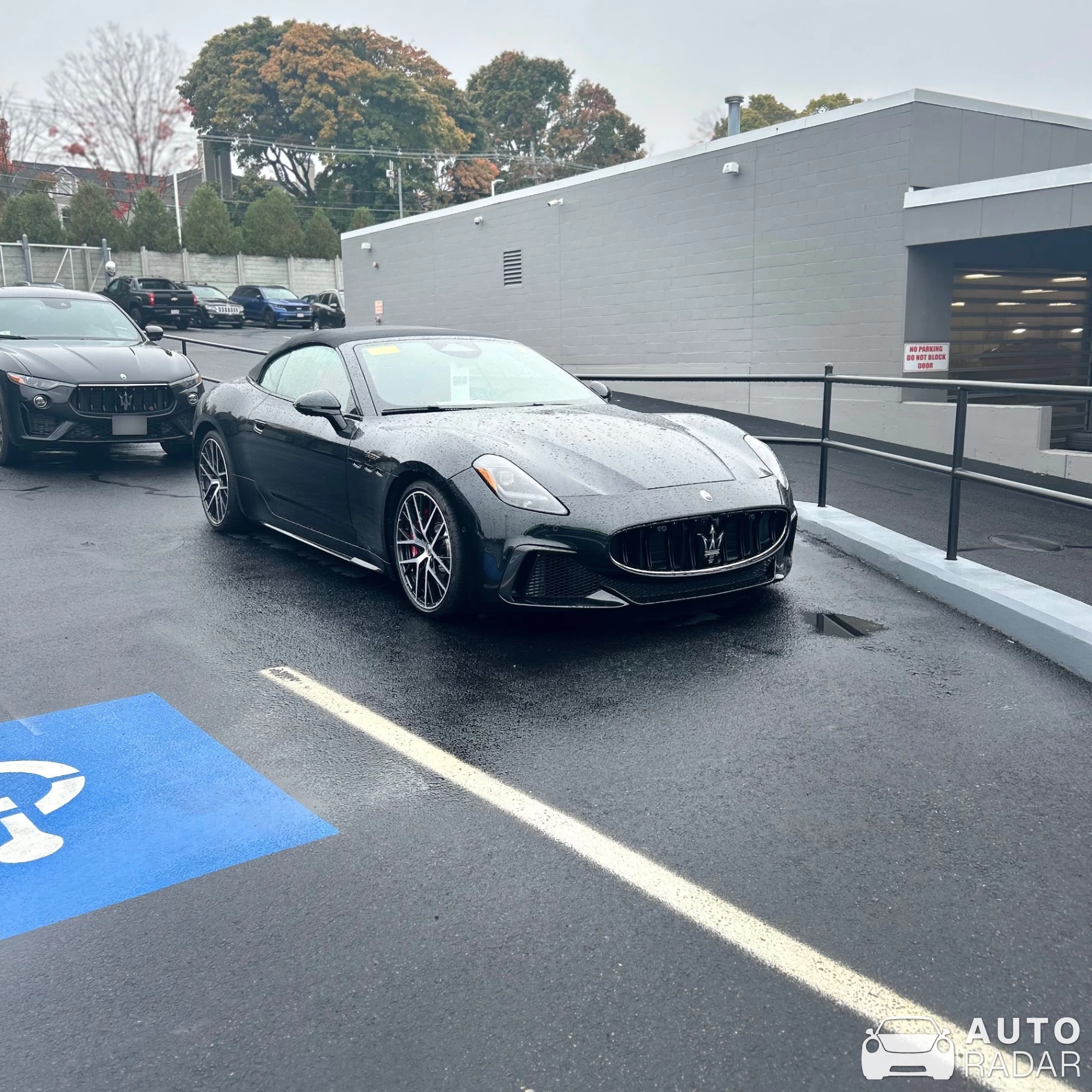 Maserati GranCabrio spotted in Norwood, United States