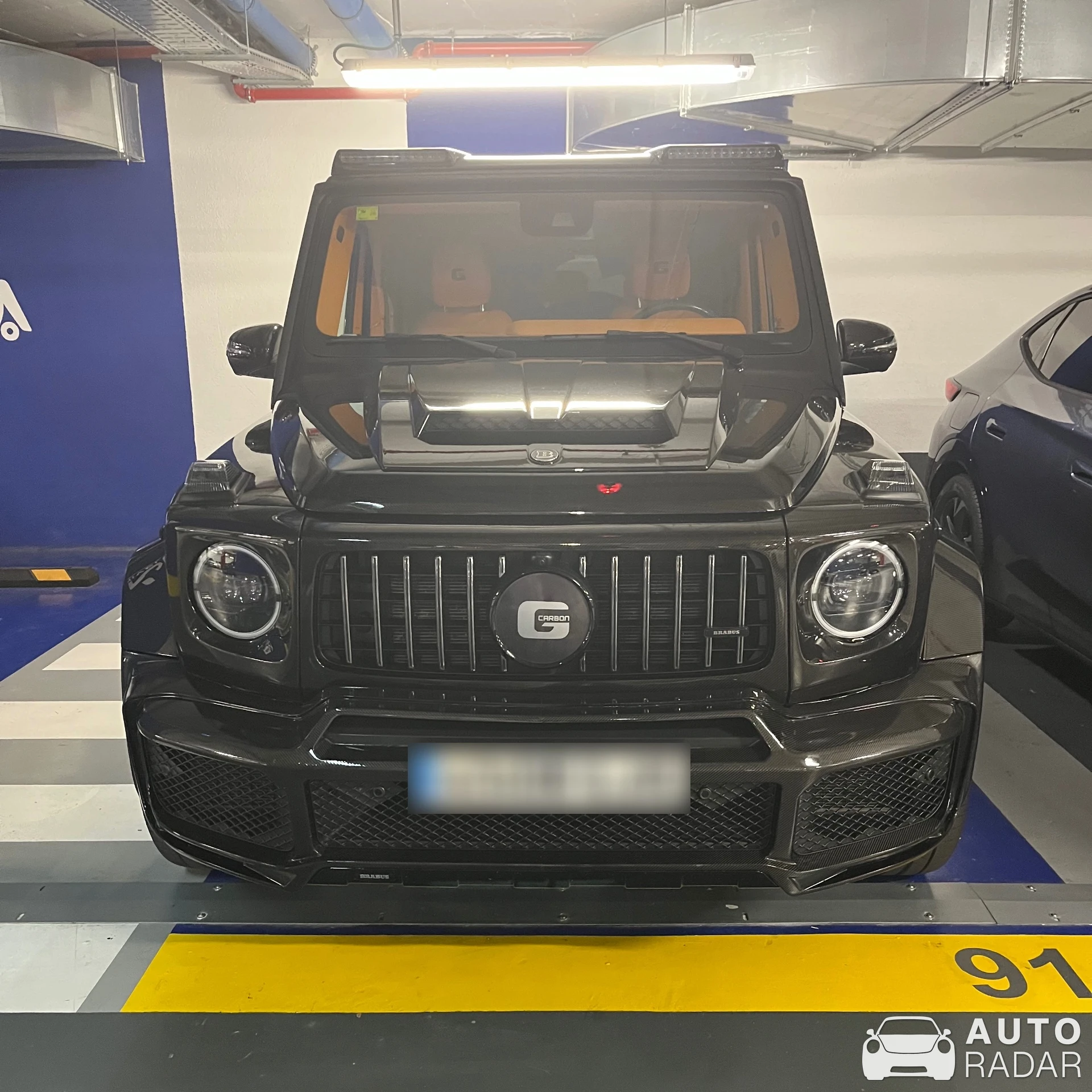 Mercedes-AMG Brabus G B40S-800 Widestar W463 2018 G-Carbon Edition spotted in Barcelona