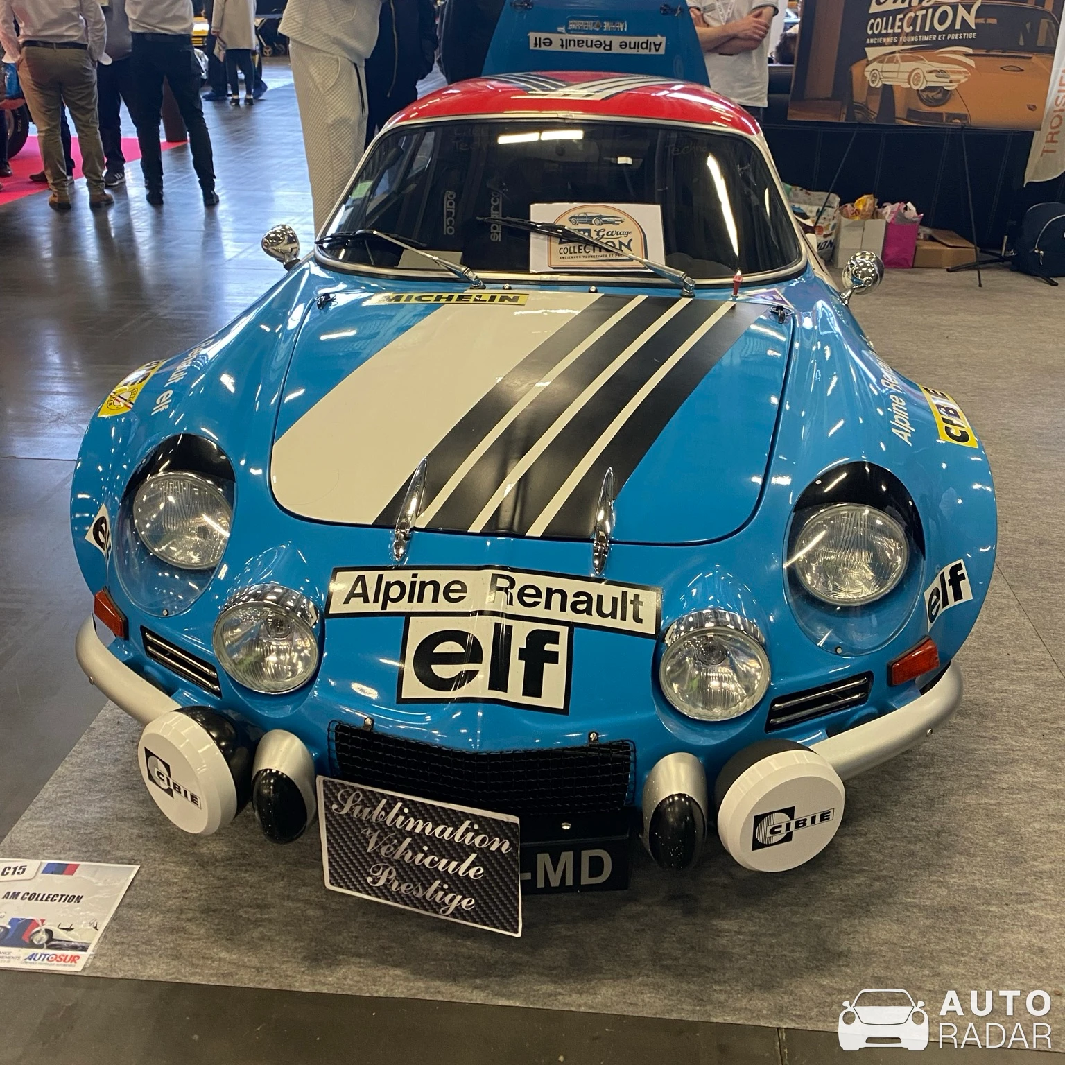Alpine A110 1600 Group 4 Rallye spotted in Nantes