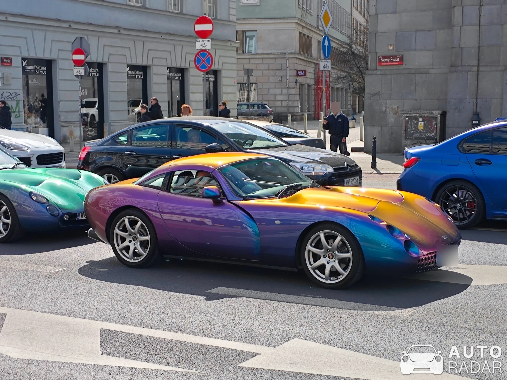 TVR Tuscan MKI spotted in Warszawa, Poland