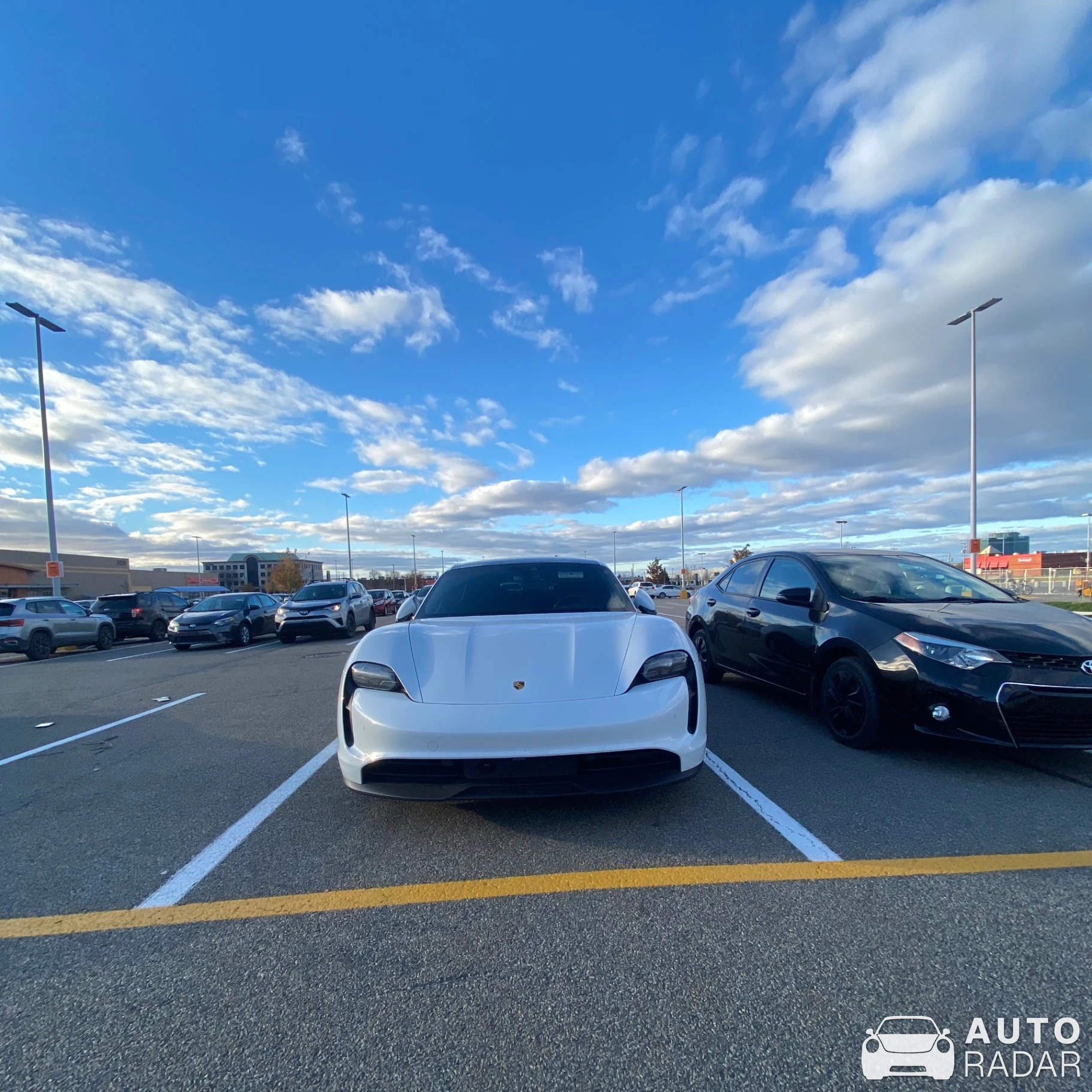Porsche Taycan spotted in Montréal, Canada