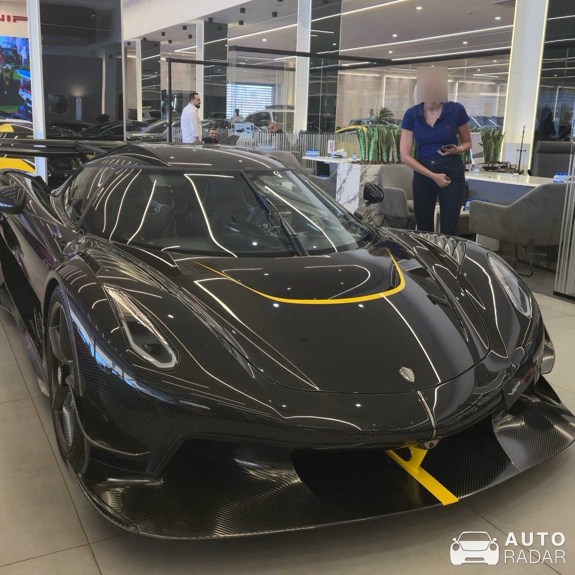 Koenigsegg Jesko Attack Odin spotted in Dubai