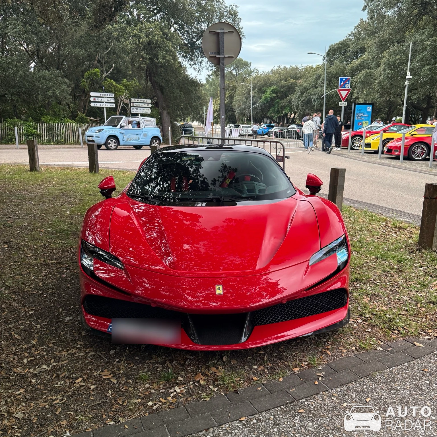 Ferrari SF90 Stradale spotted in La Teste-de-Buch, France
